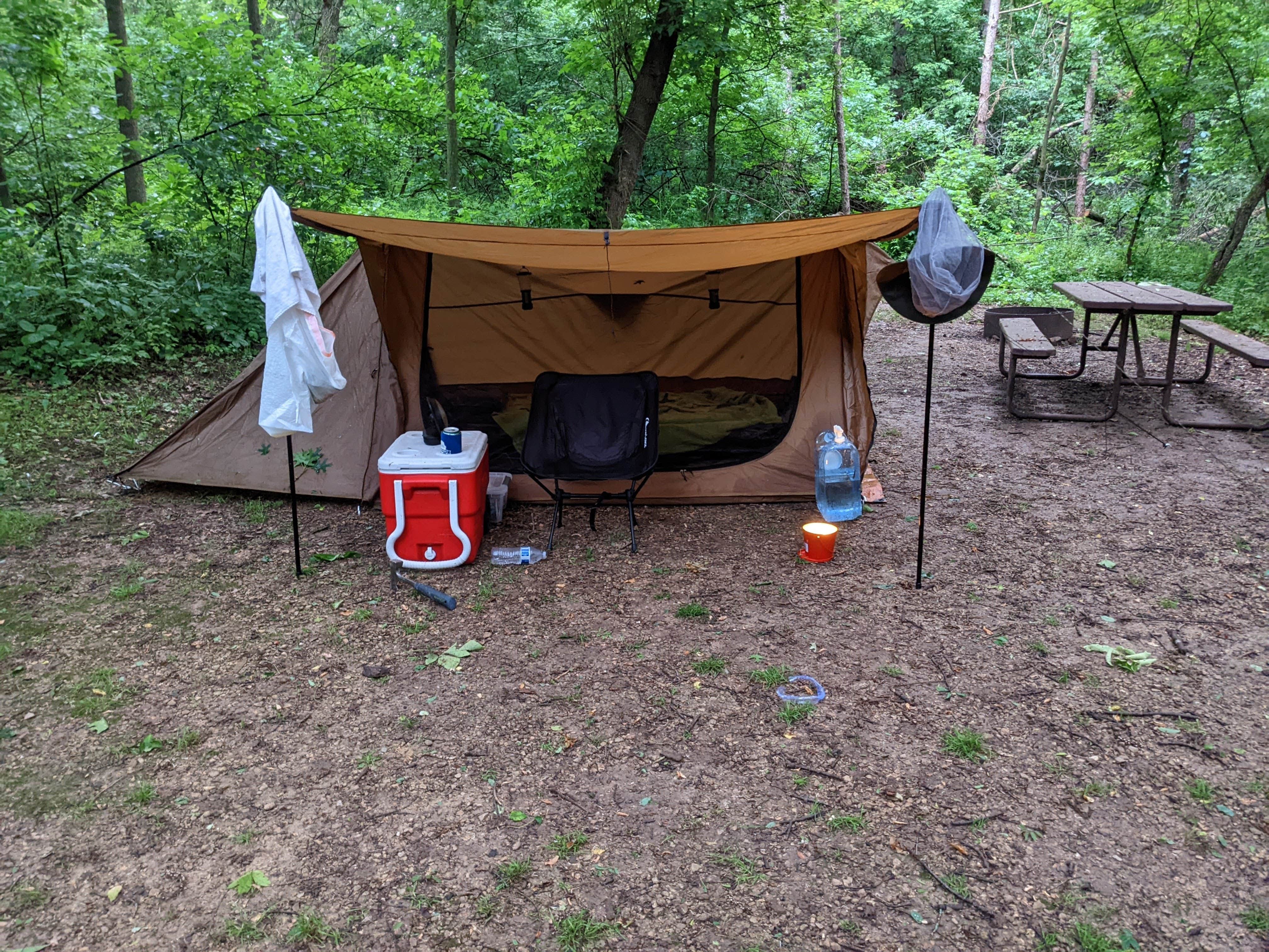 Doug's photo at Yellowstone Lake State Park Campground near Belmont, WI