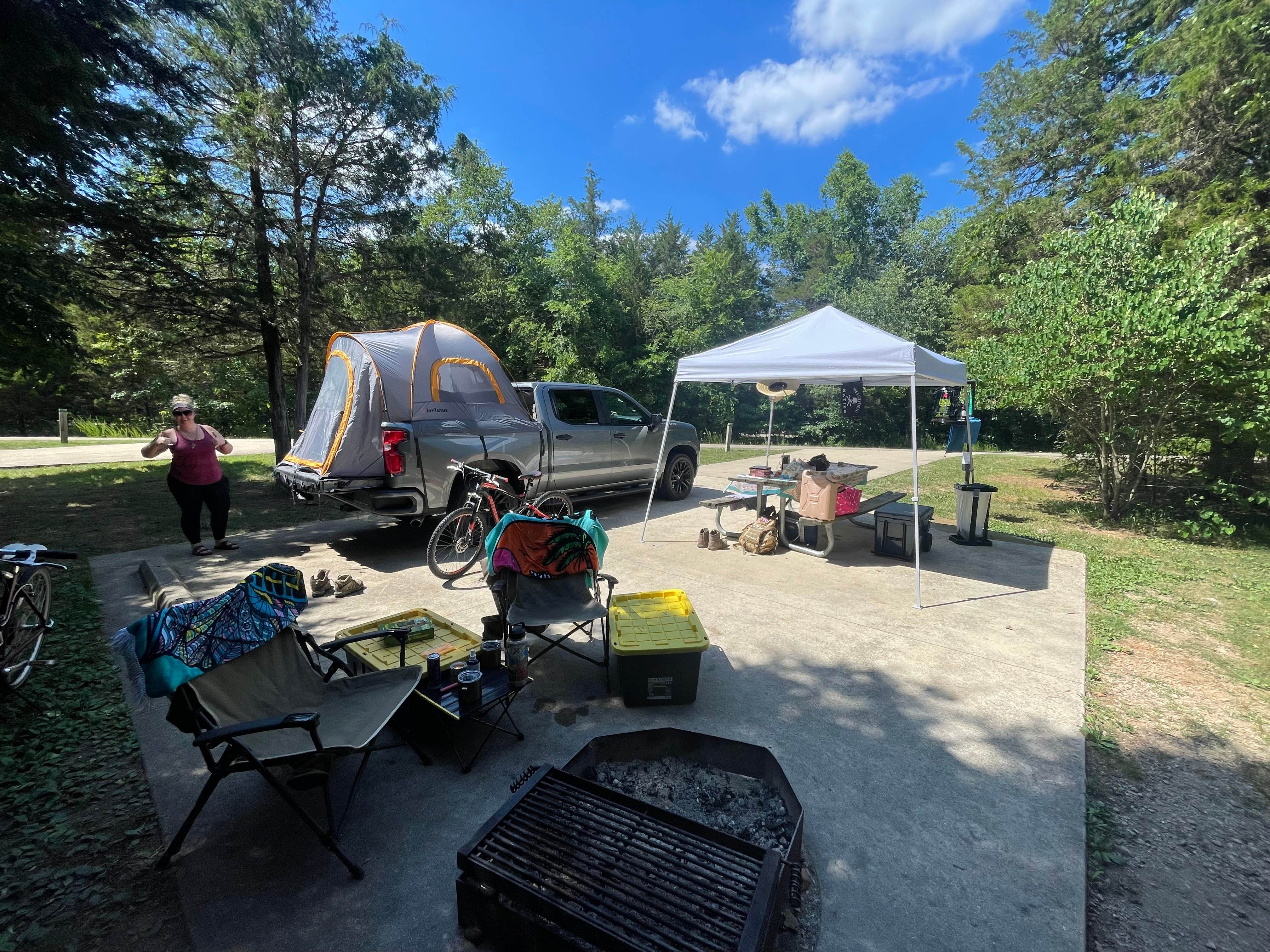 Aloha M.'s photo at Johnson's Shut-Ins State Park Campground near Black, MO