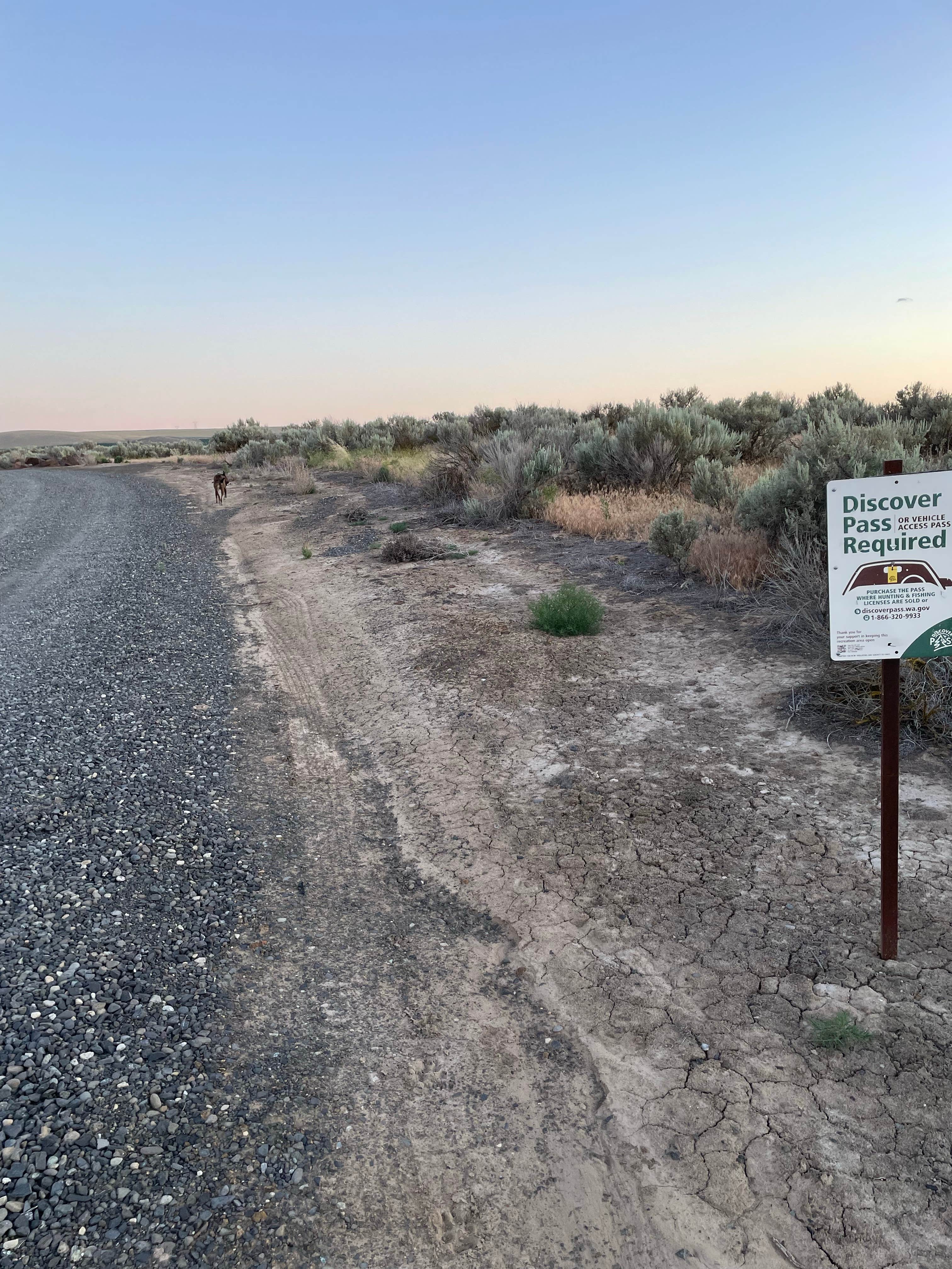 Camper-submitted photo at Caliche Lake near Quincy, WA