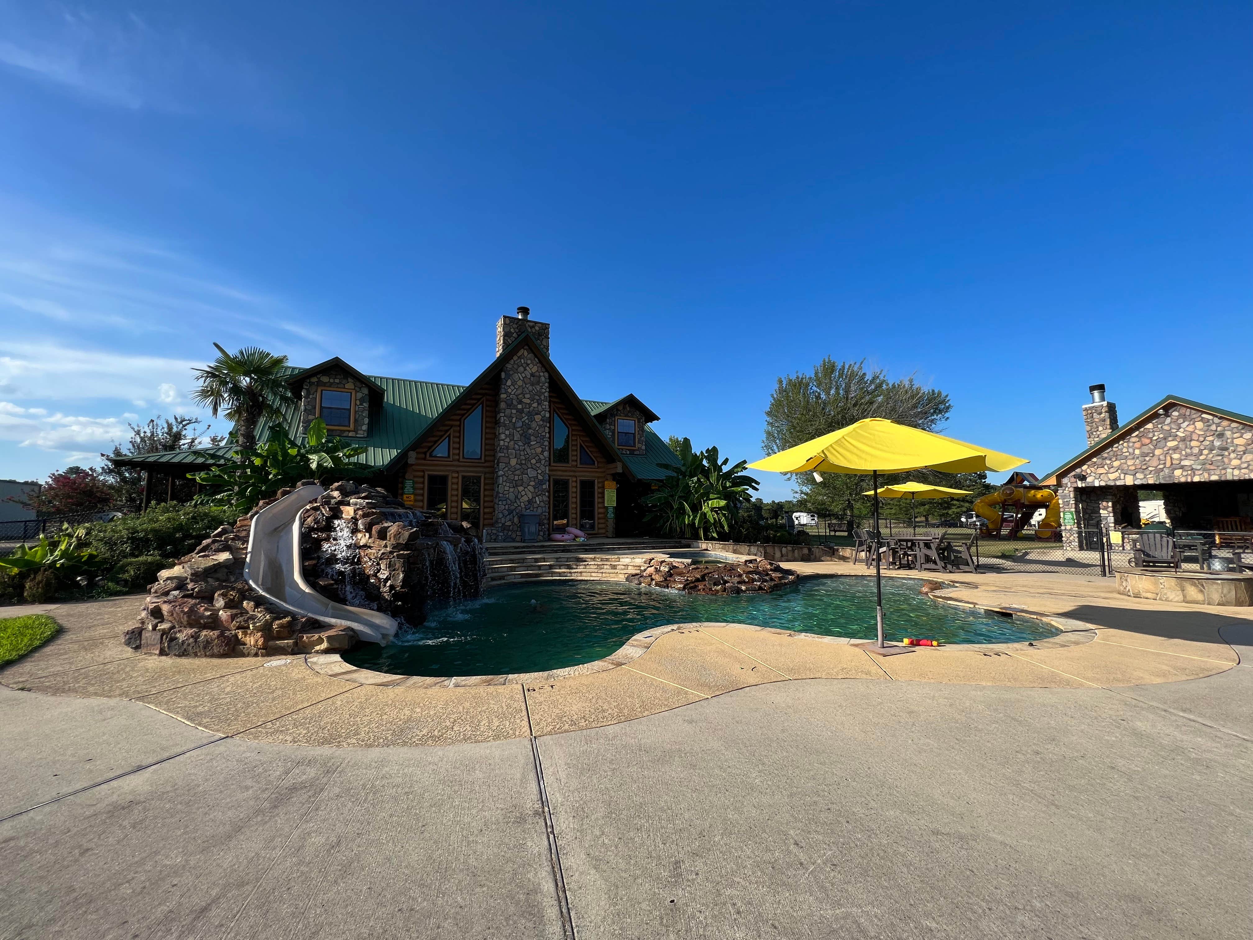 Camper-submitted photo at Gavel Falls Cabin Rentals and RV Campground near Shreveport, LA