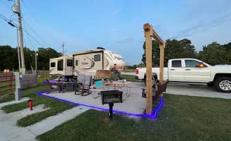 John L.'s photo of rv camping at Gavel Falls Cabin Rentals and RV Campground near Homer, LA