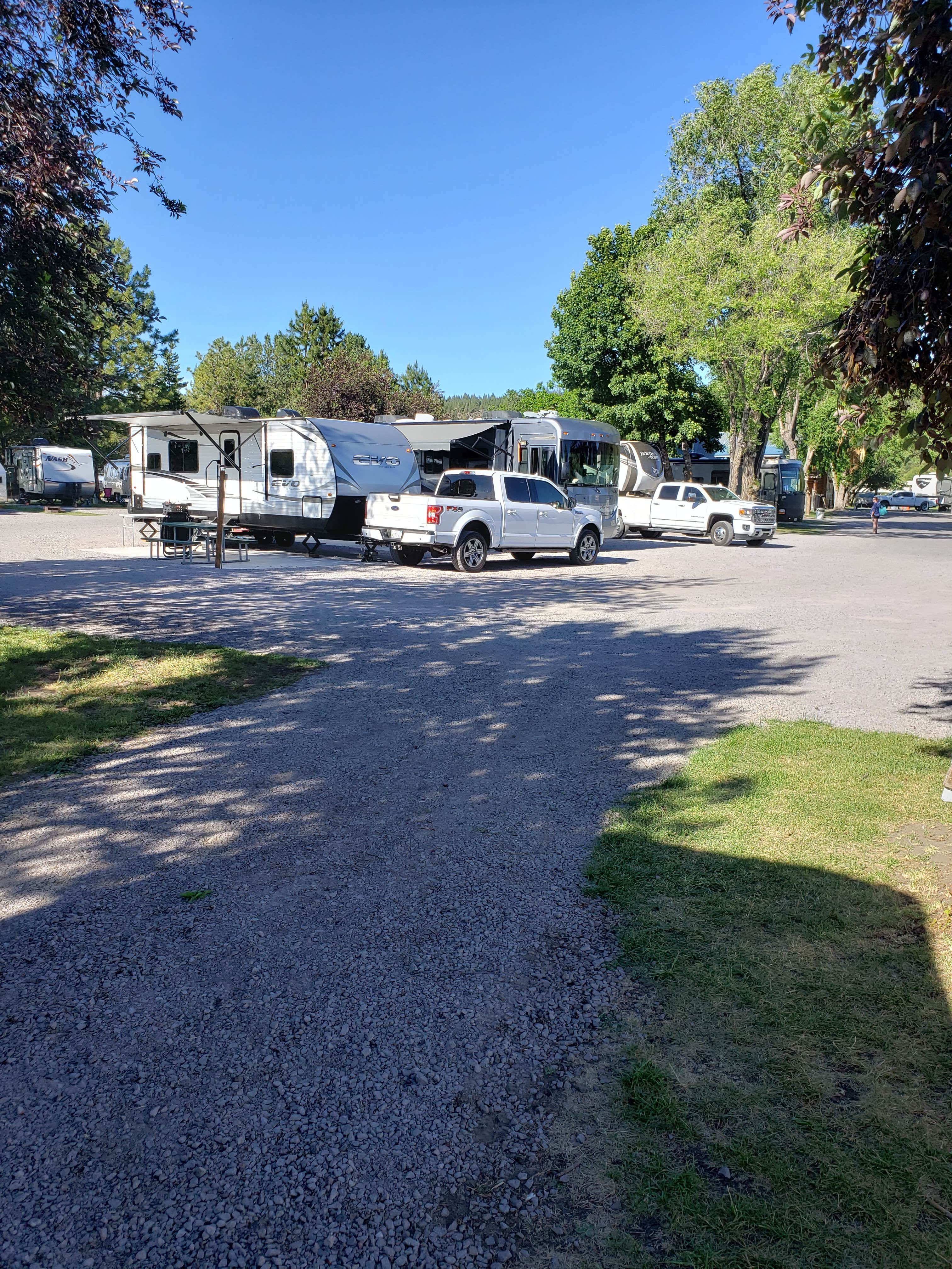 Marty S.'s photo of rv camping at Waterwheel RV Park & Campground near Prospect, OR