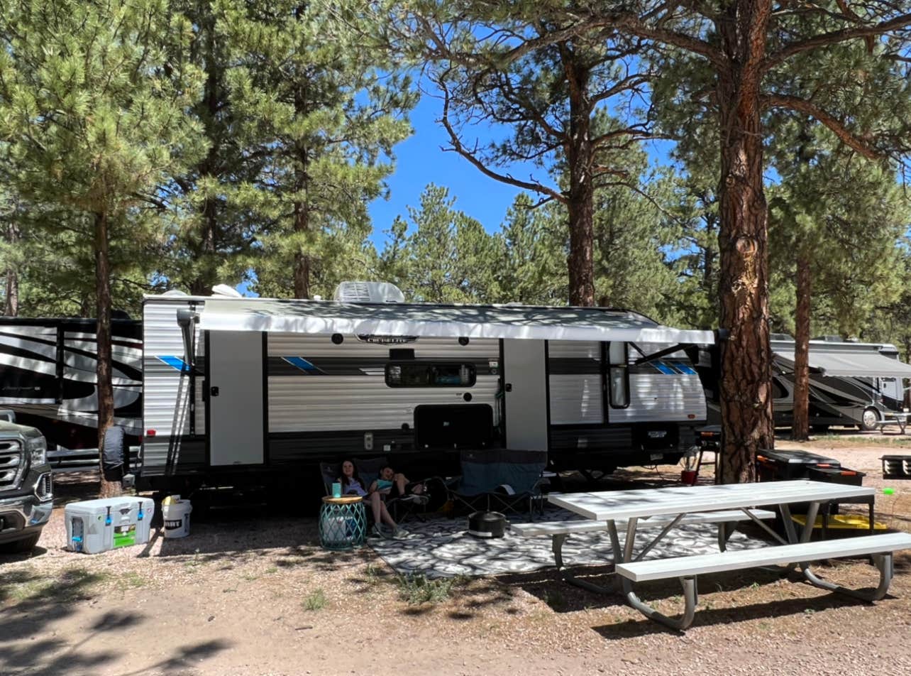 Laura P.'s photo at Peregrine Pines FamCamp near Colorado Springs, CO