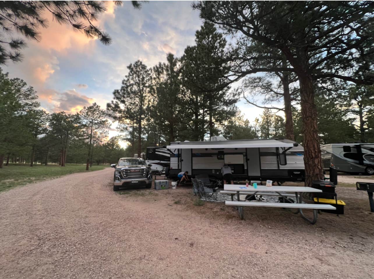 Camper-submitted photo at Peregrine Pines FamCamp near Palmer Lake, CO