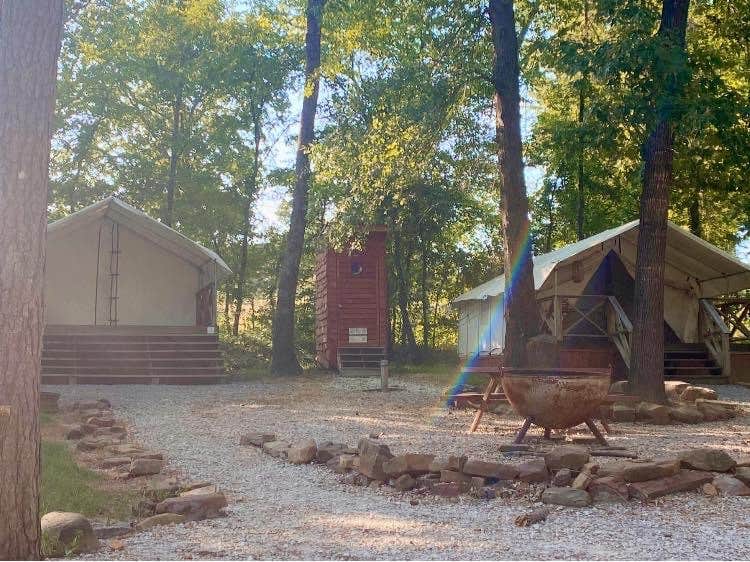 Camper-submitted photo at K River Campground near Sardis Lake