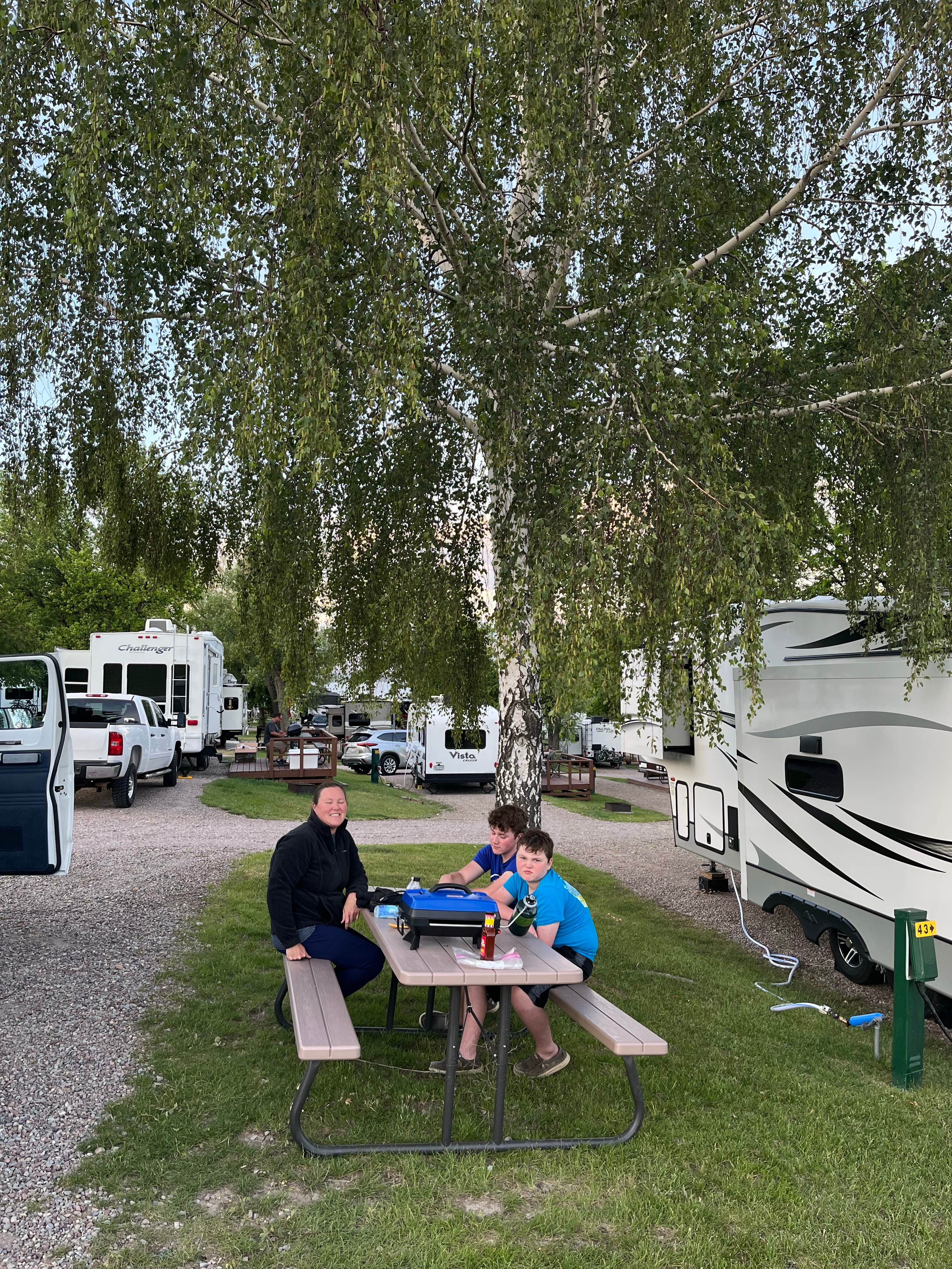 Aaron L.'s photo of rv camping at Polson-Flathead Lake KOA near Lolo National Forest