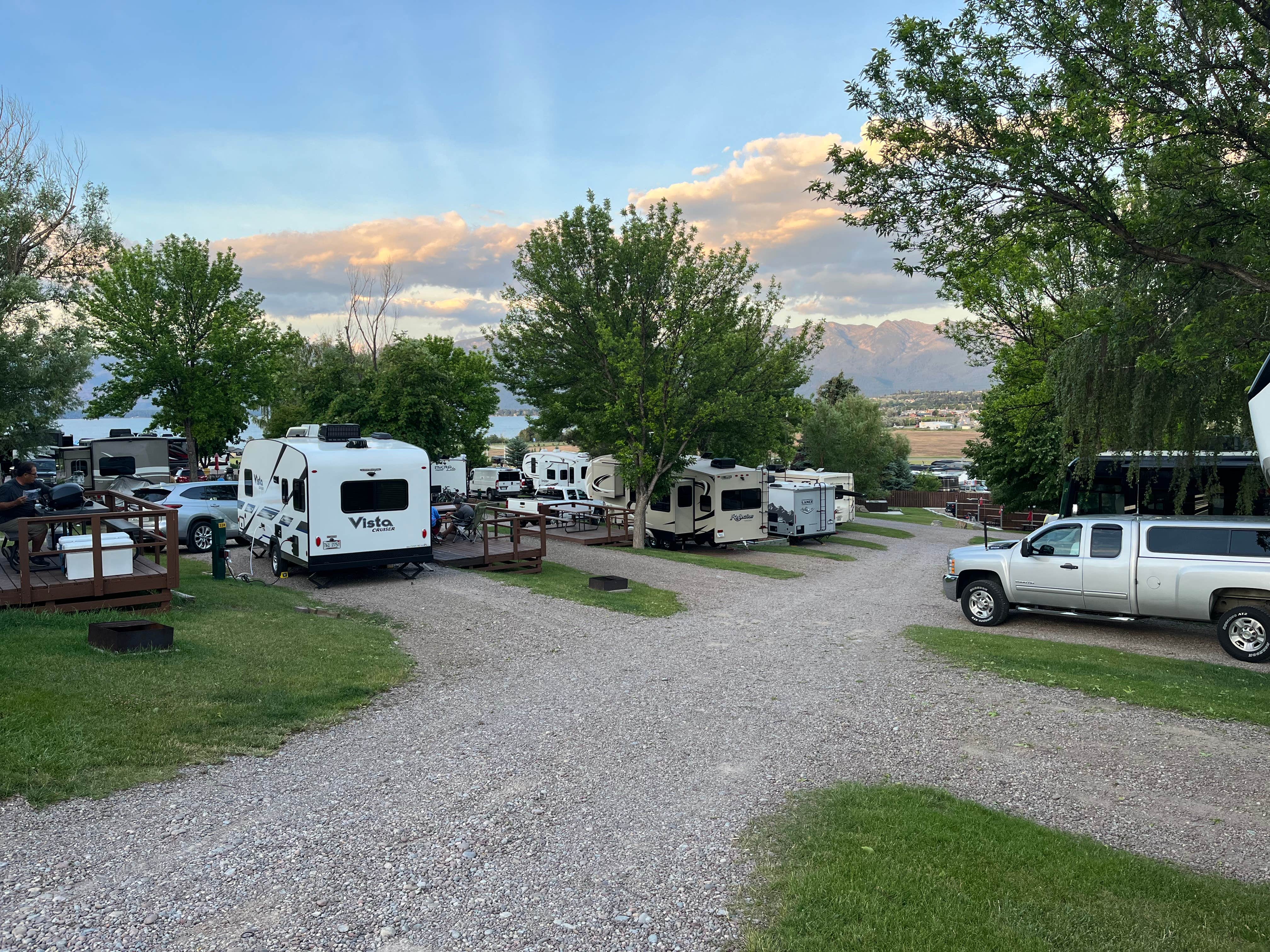 Aaron L.'s photo of rv camping at Polson-Flathead Lake KOA near Charlo, MT