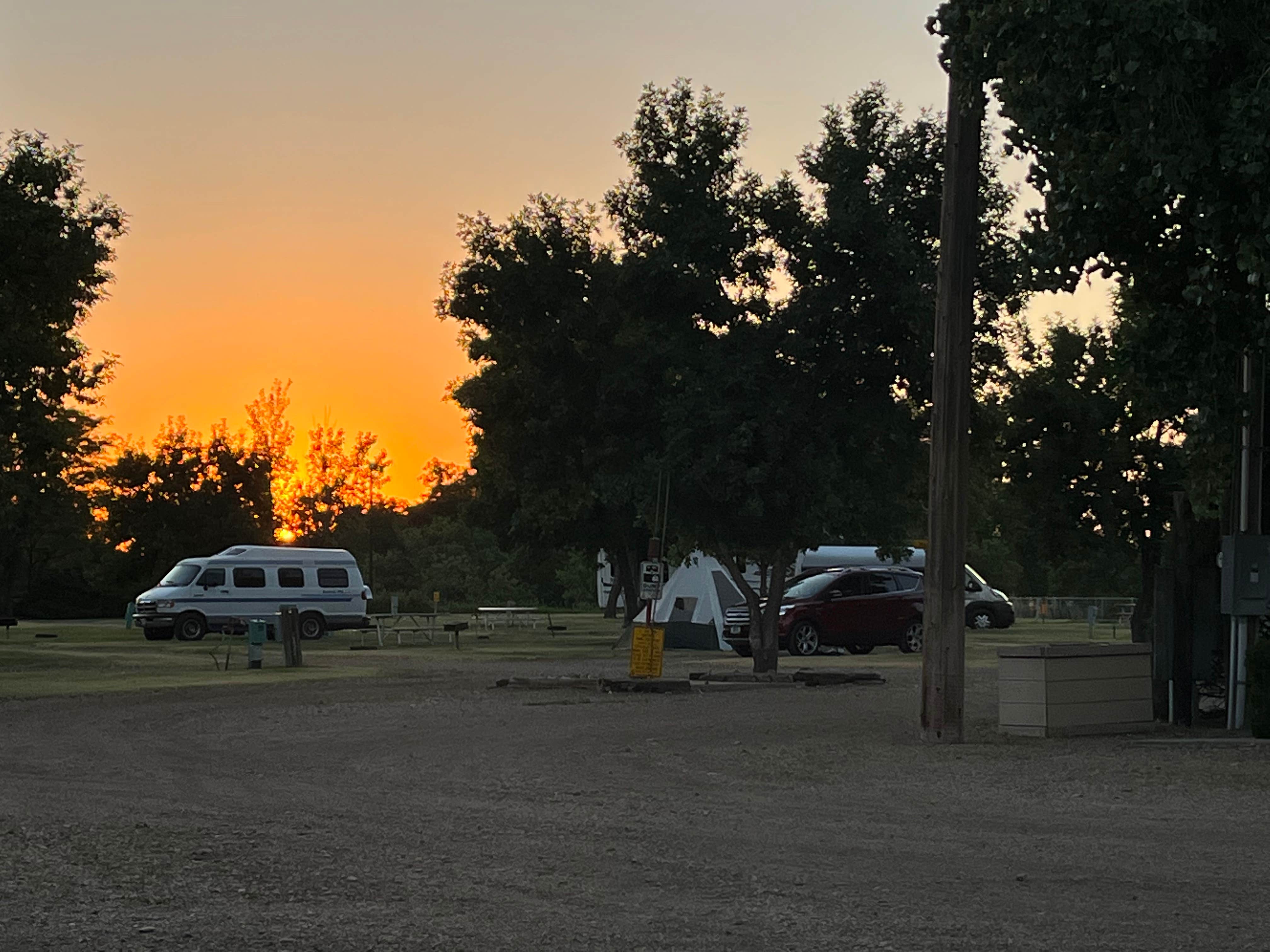 Camping near New Frontier RV Campground: Kennebec KOA, Chamberlain, South Dakota
