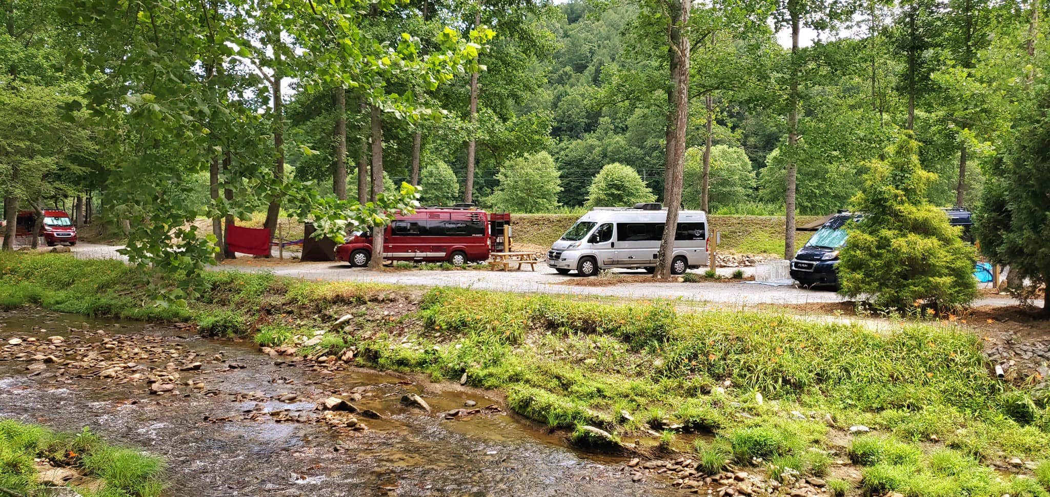 Camper-submitted photo at Starlite Trailer Lodge near Collettsville, NC