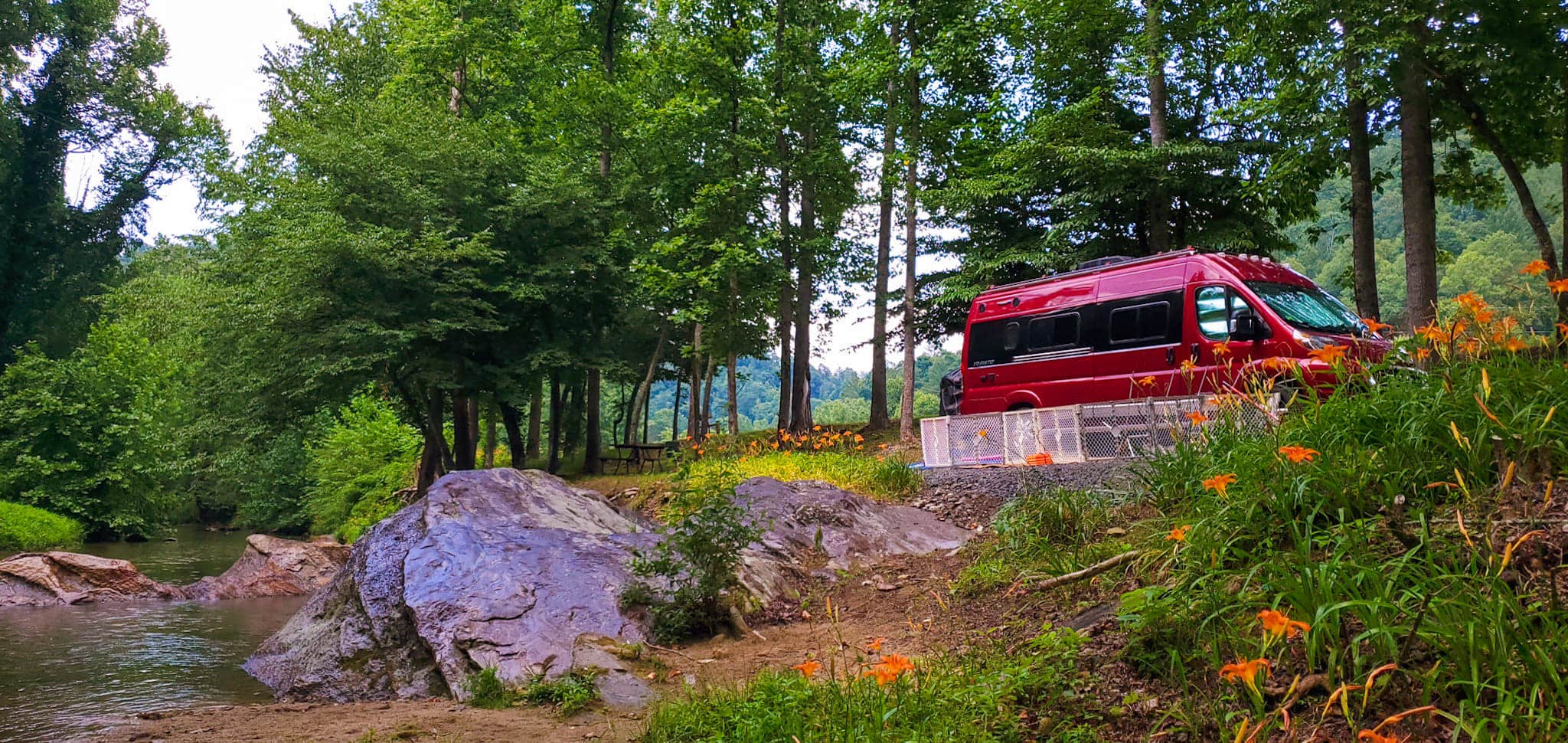 Camper-submitted photo at Starlite Trailer Lodge near Collettsville, NC