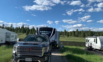 Camping near Hoback Guard Station: Rim Station, Bondurant, Wyoming