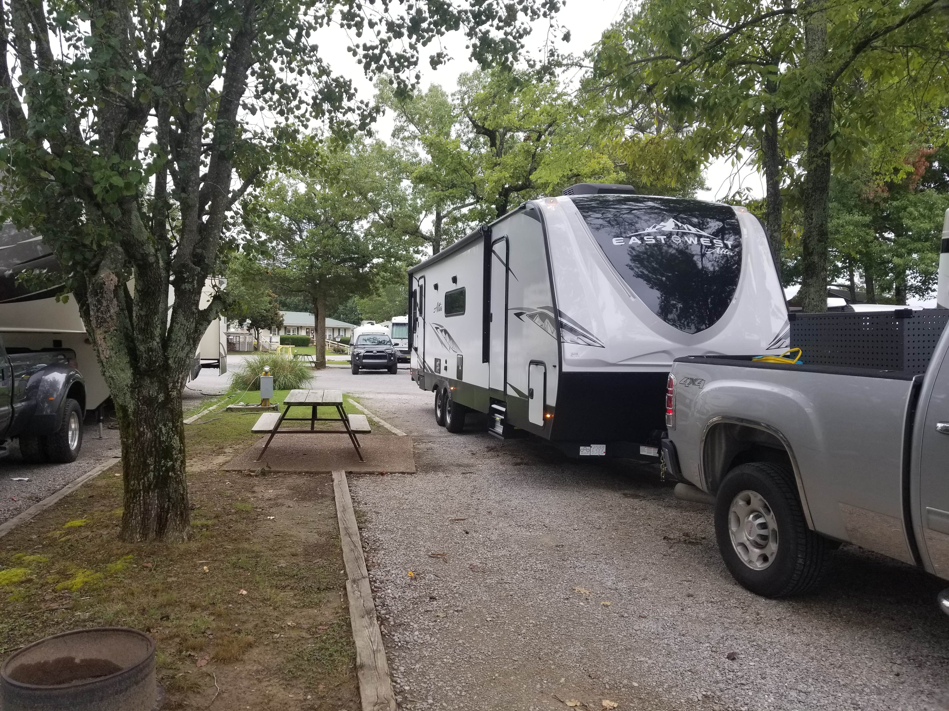 Trish S.'s photo of rv camping at Holiday Travel Park near Harrison, TN