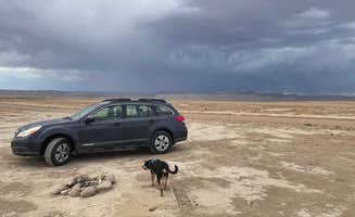 Janae M.'s photo of camping with pets at BLM Salt Valley Road Dispersed Camping near Green River, UT