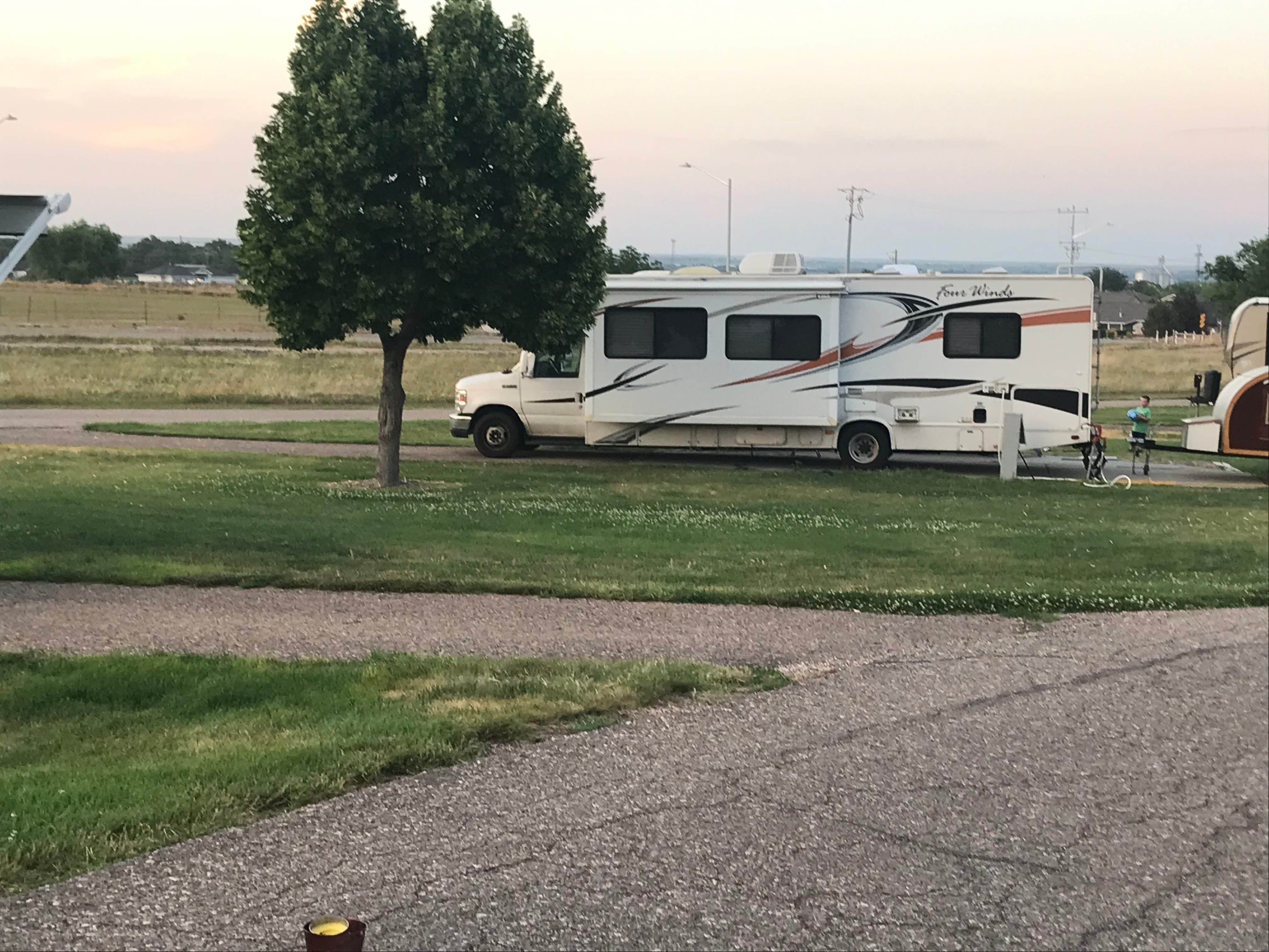 eugenia W.'s photo of rv camping at Robidoux RV Park near Lingle, WY