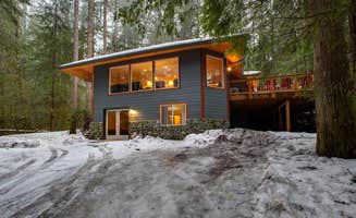 C's photo of a cabin at Mt. Baker Lodging - Cabin #29 - Hot Tub, Sauna, Fireplace, BBQ, WiFi, Shuffleboard Table, Pets Ok, Sleeps-11! in Washington