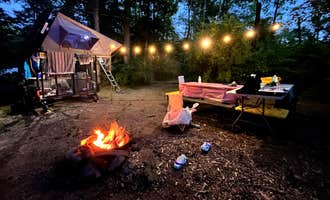 Camping near Round Valley State Park Campground: Ringing Rocks Family Campground, Kintnersville, Pennsylvania