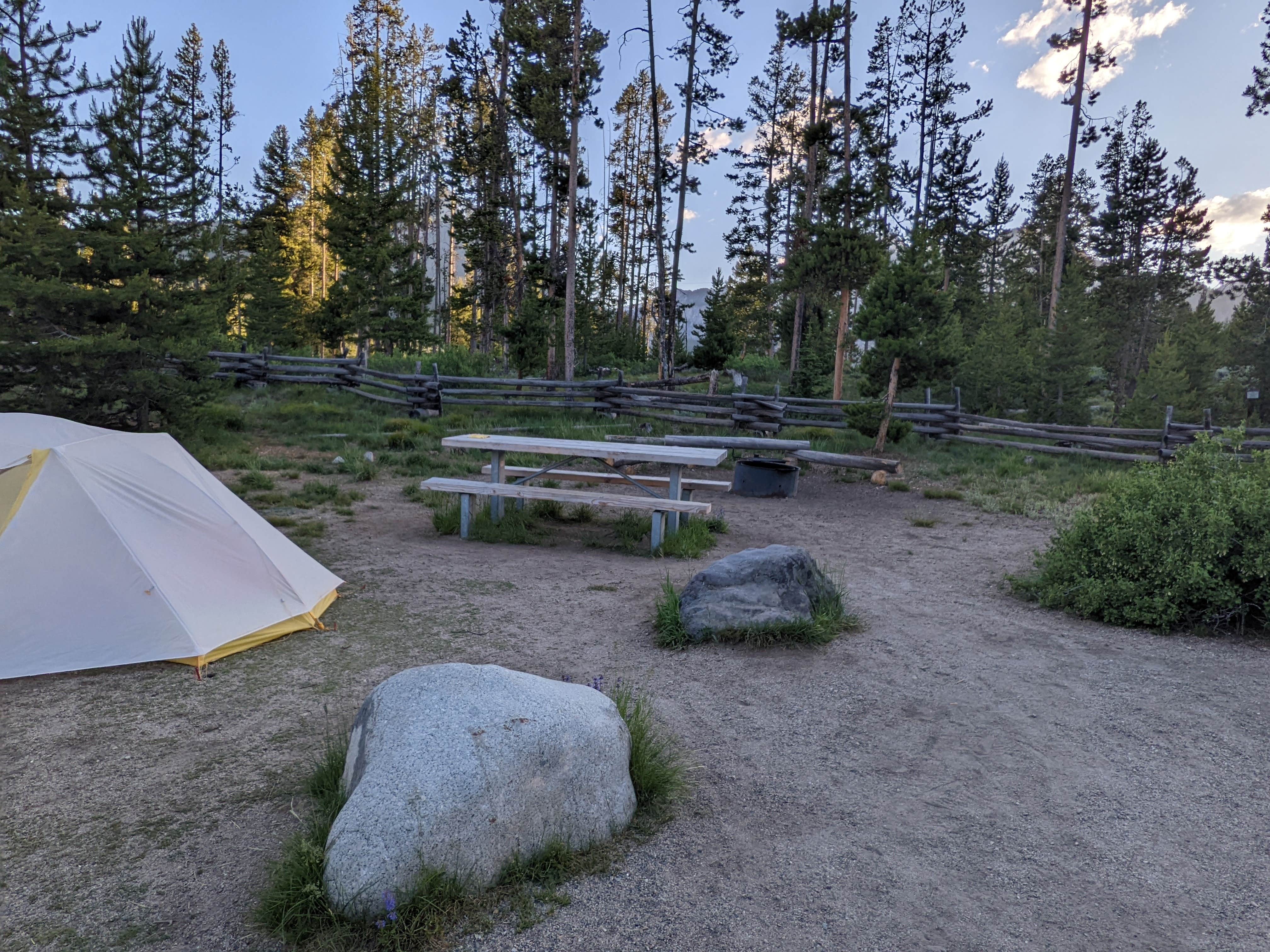 Camper-submitted photo at Pettit Lake Campground near Sawtooth National Forest