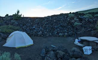 Becbecandbunny O.'s photo at Lava Flow Campground — Craters of the Moon National Monument near Arco, ID