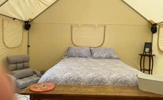 Janai P.'s photo of tent camping at Cookville Campground near Hartford, VT