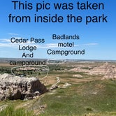 Review photo of Badlands Hotel & Campground by Susan & Kevin W., July 12, 2022