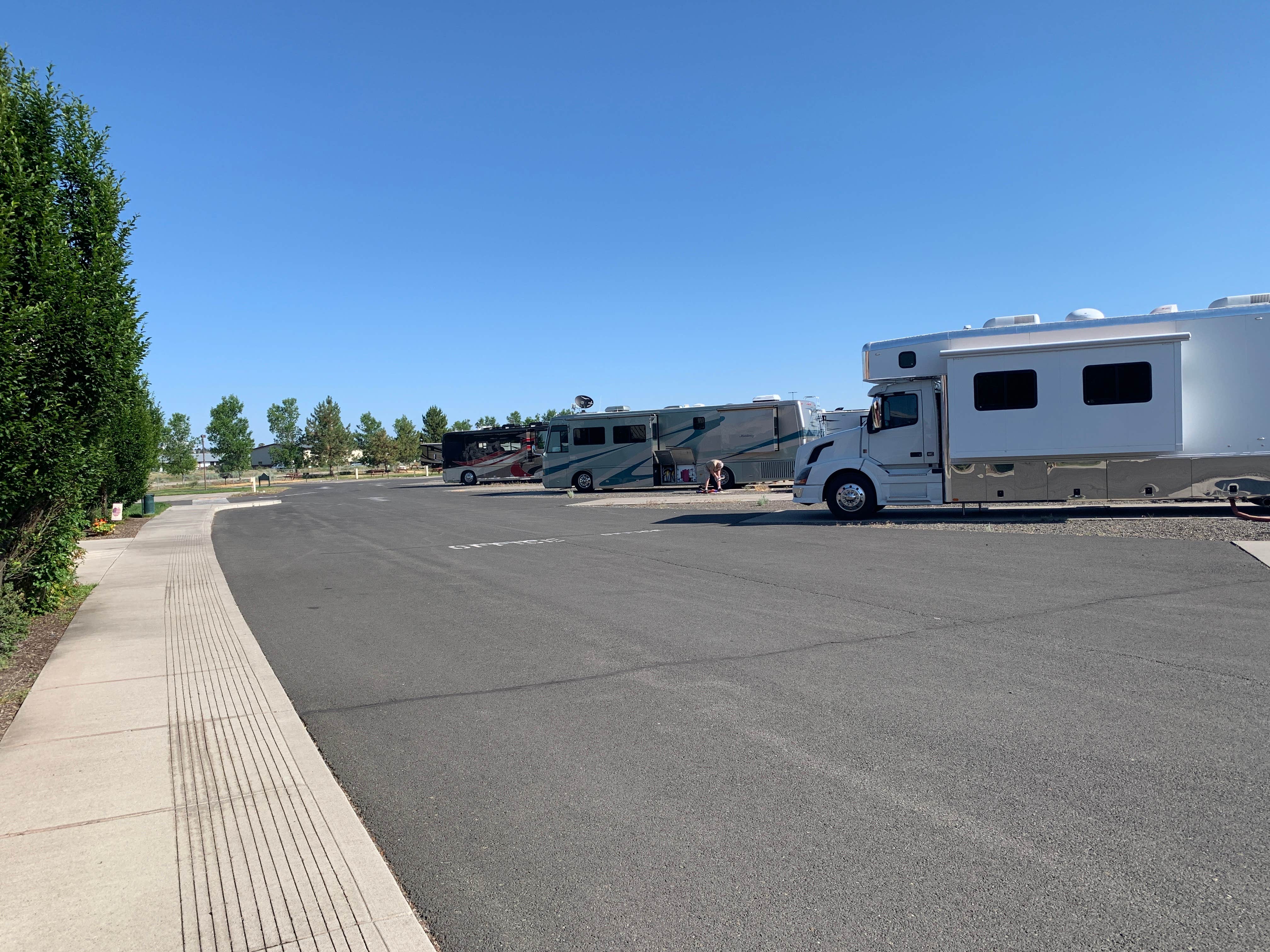 Lee O.'s photo of rv camping at Deschute County Expo RV Park near Mckenzie Bridge, OR