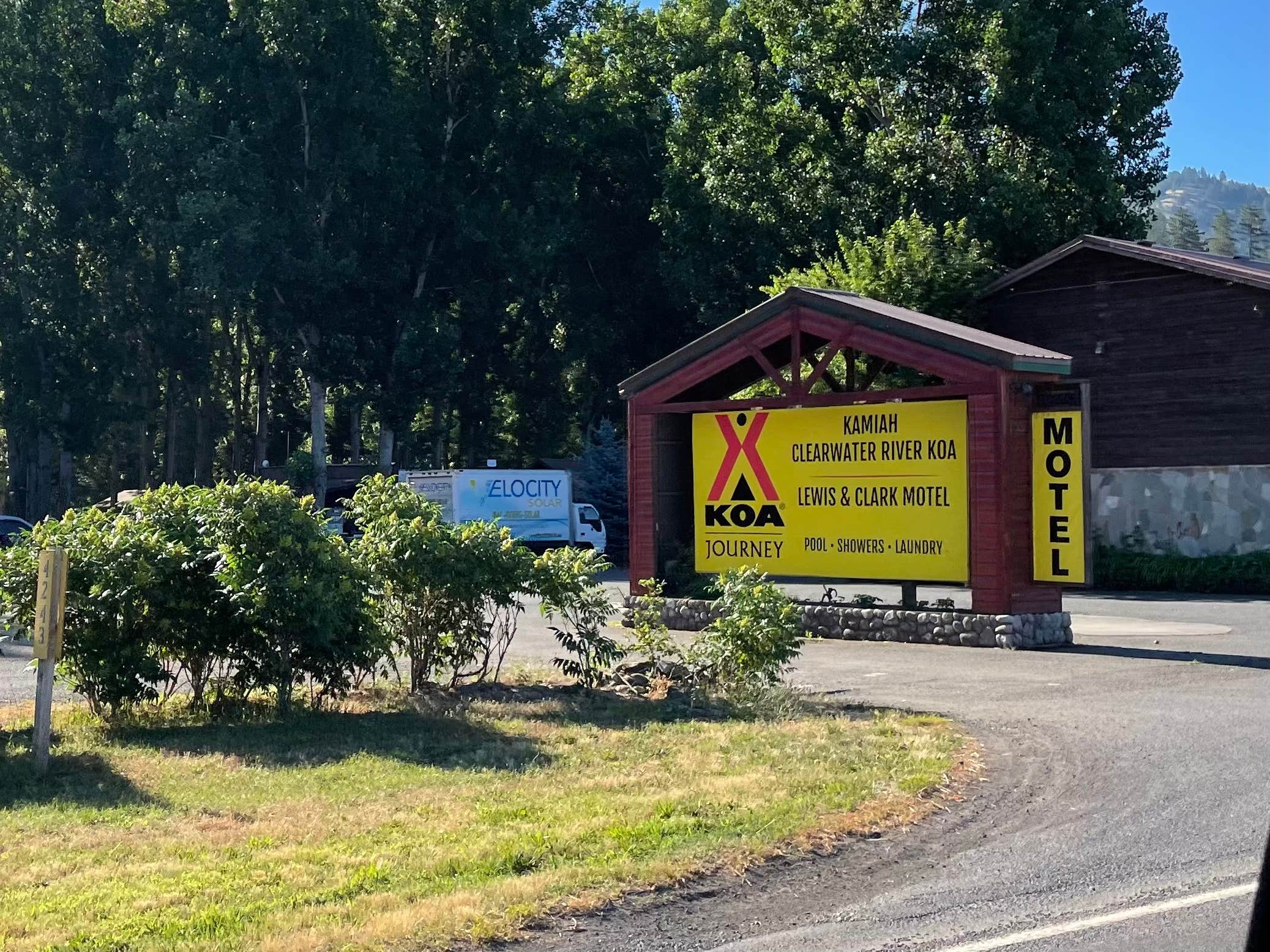 Camper-submitted photo at Kamiah/Clearwater River KOA near Grangeville, ID