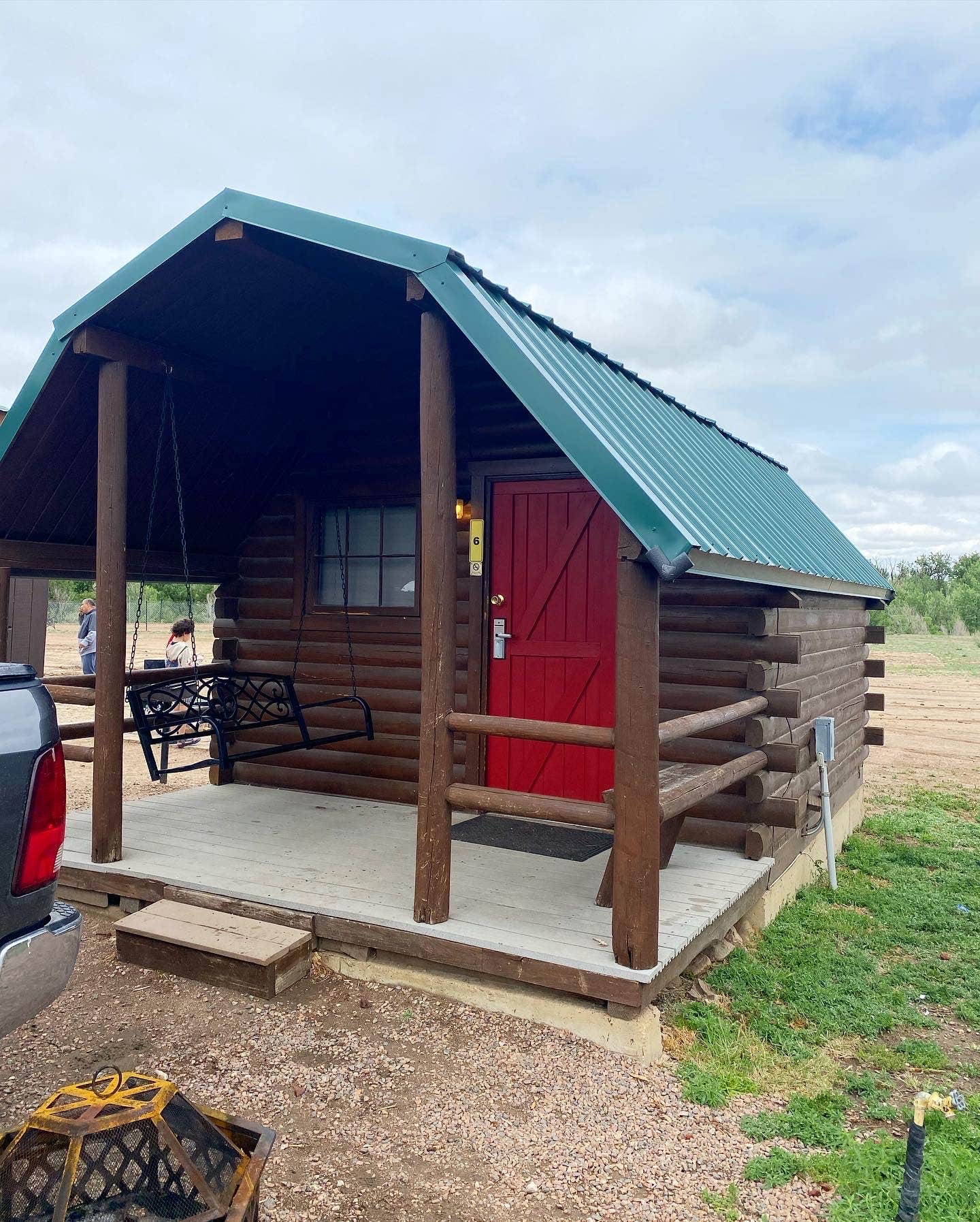 Jessica D.'s photo of glamping accommodations at Colorado Springs KOA near Manitou Springs, CO