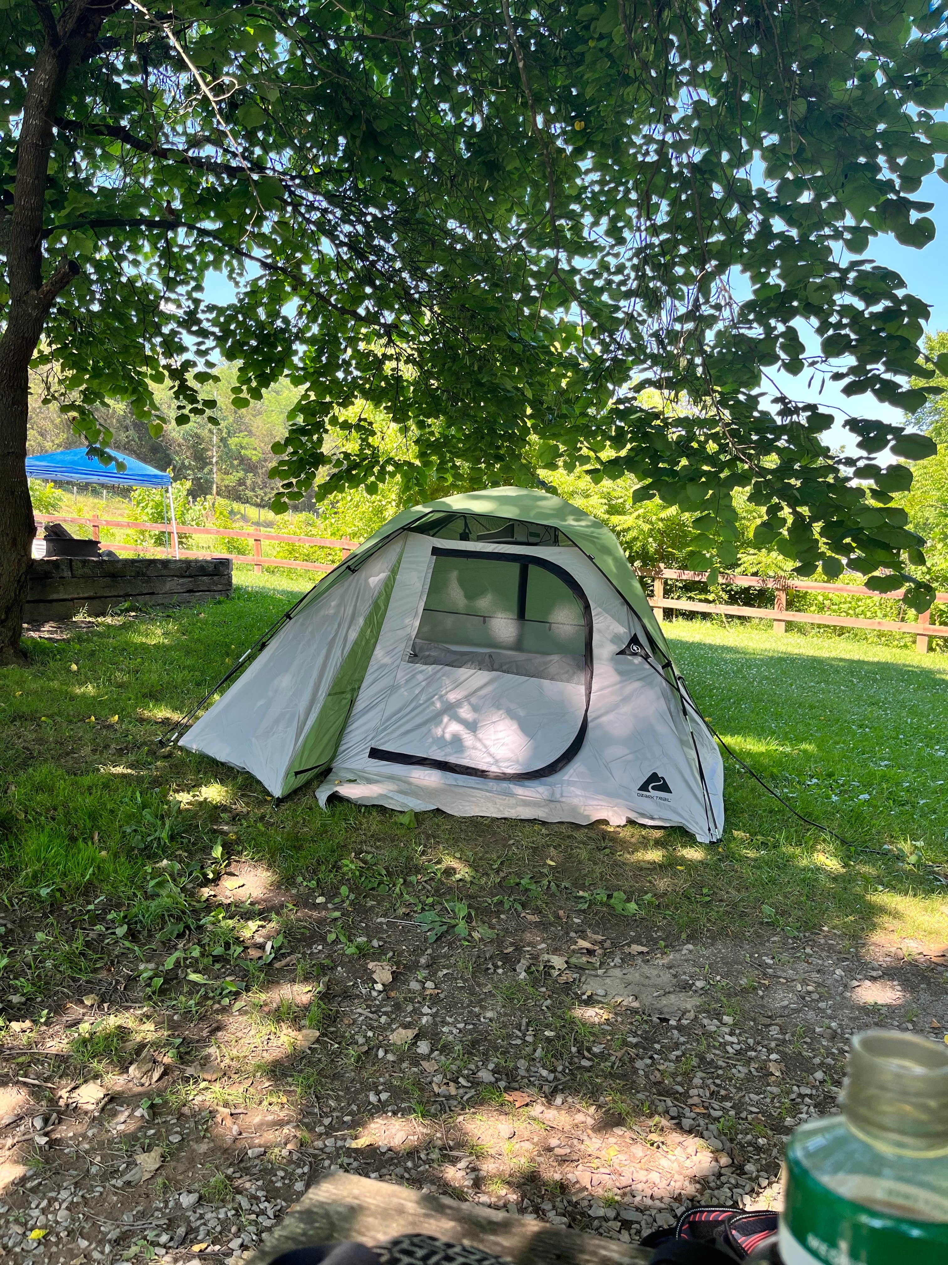 Anderson F.'s photo of tent camping at #1 Rock Tavern River Kamp near Mount Solon, VA