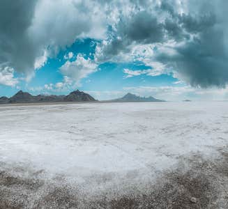 Camper-submitted photo from Bonneville Salt Flats BLM