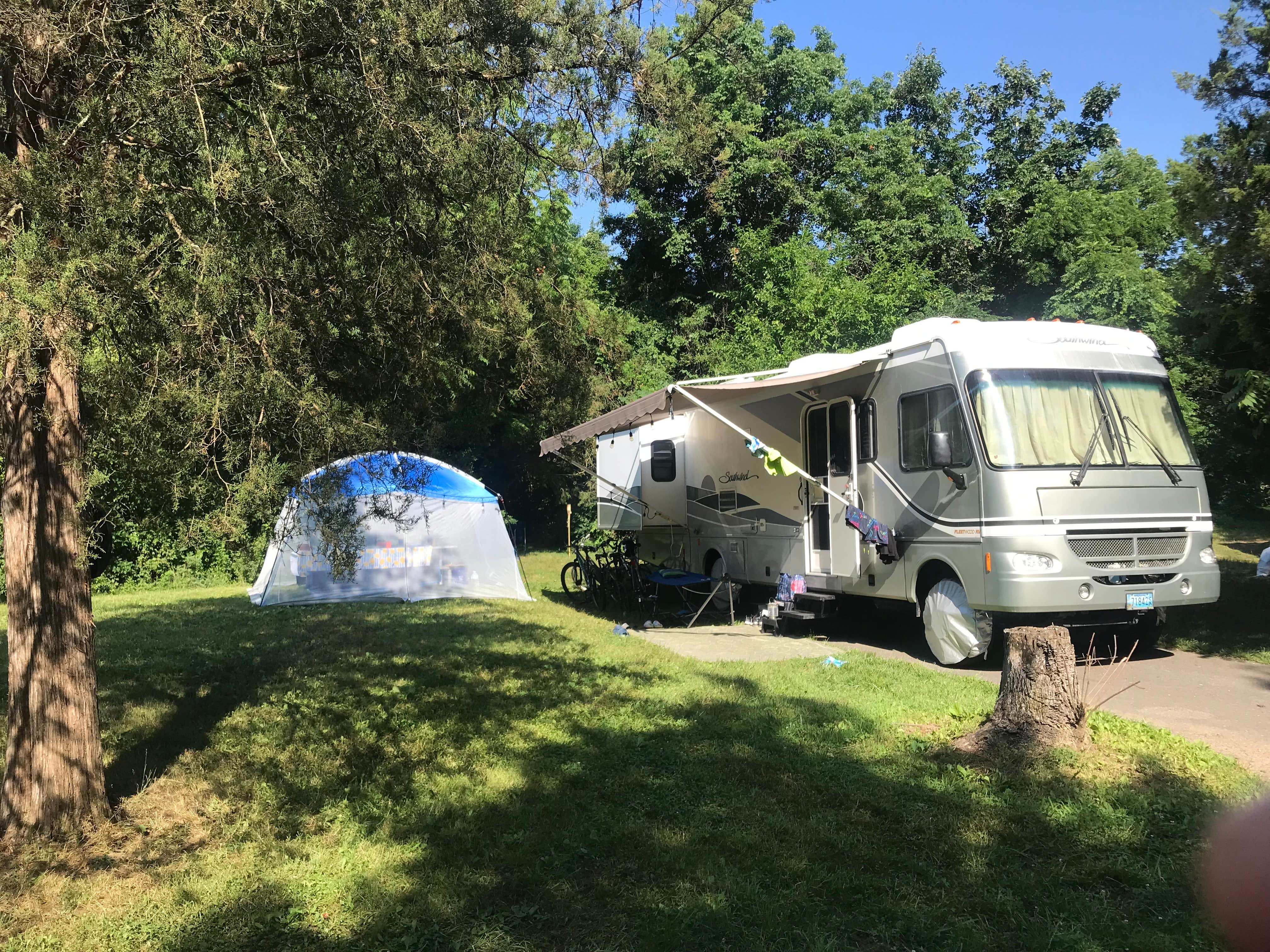 Gina I.'s photo of rv camping at Gifford Pinchot State Park Campground near Porters Sideling, PA