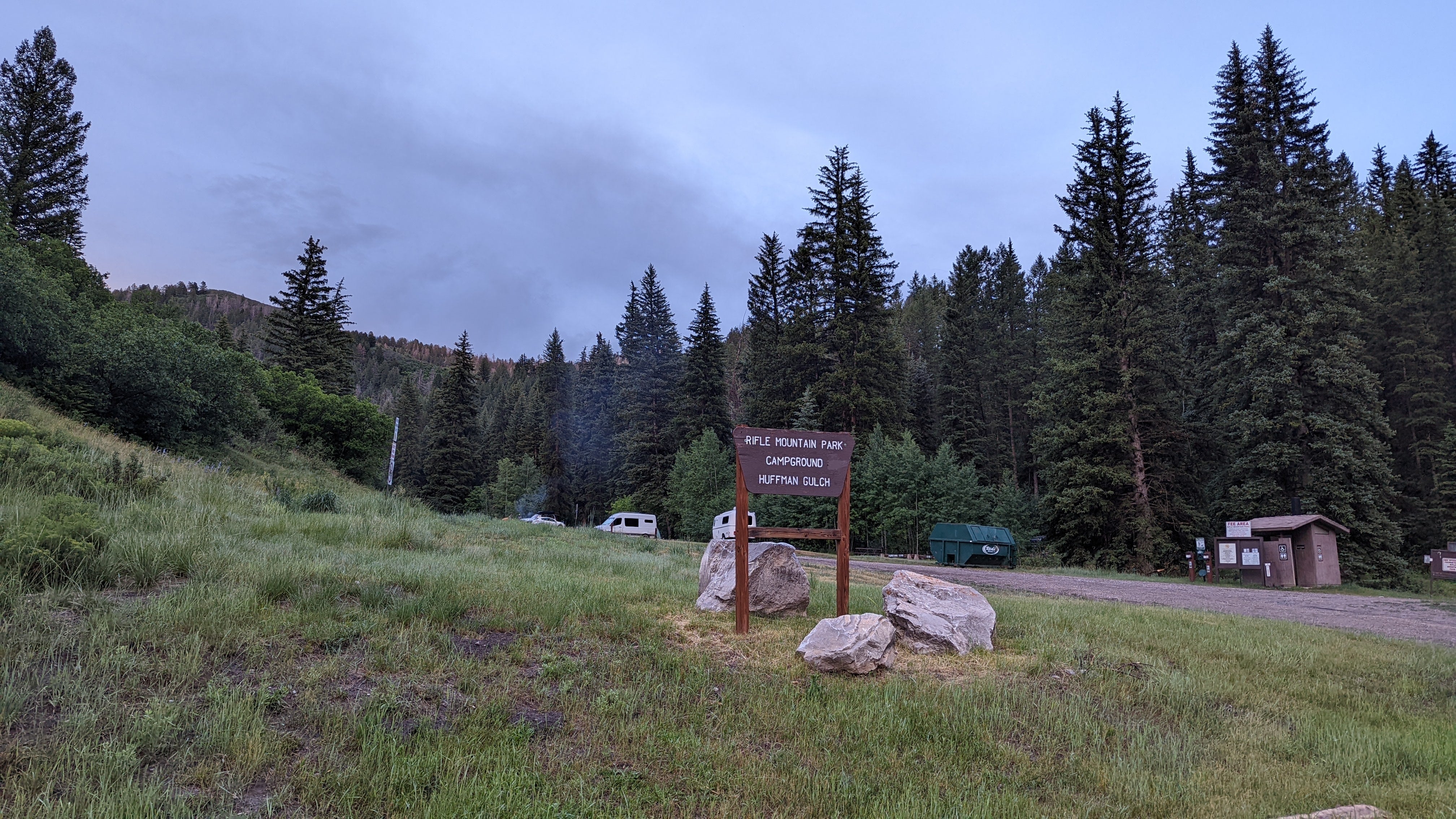 Camper submitted image from Rifle Mountain Park- Sawmill Gulch - 1