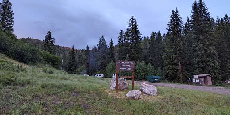 Camper submitted image from Rifle Mountain Park- Sawmill Gulch