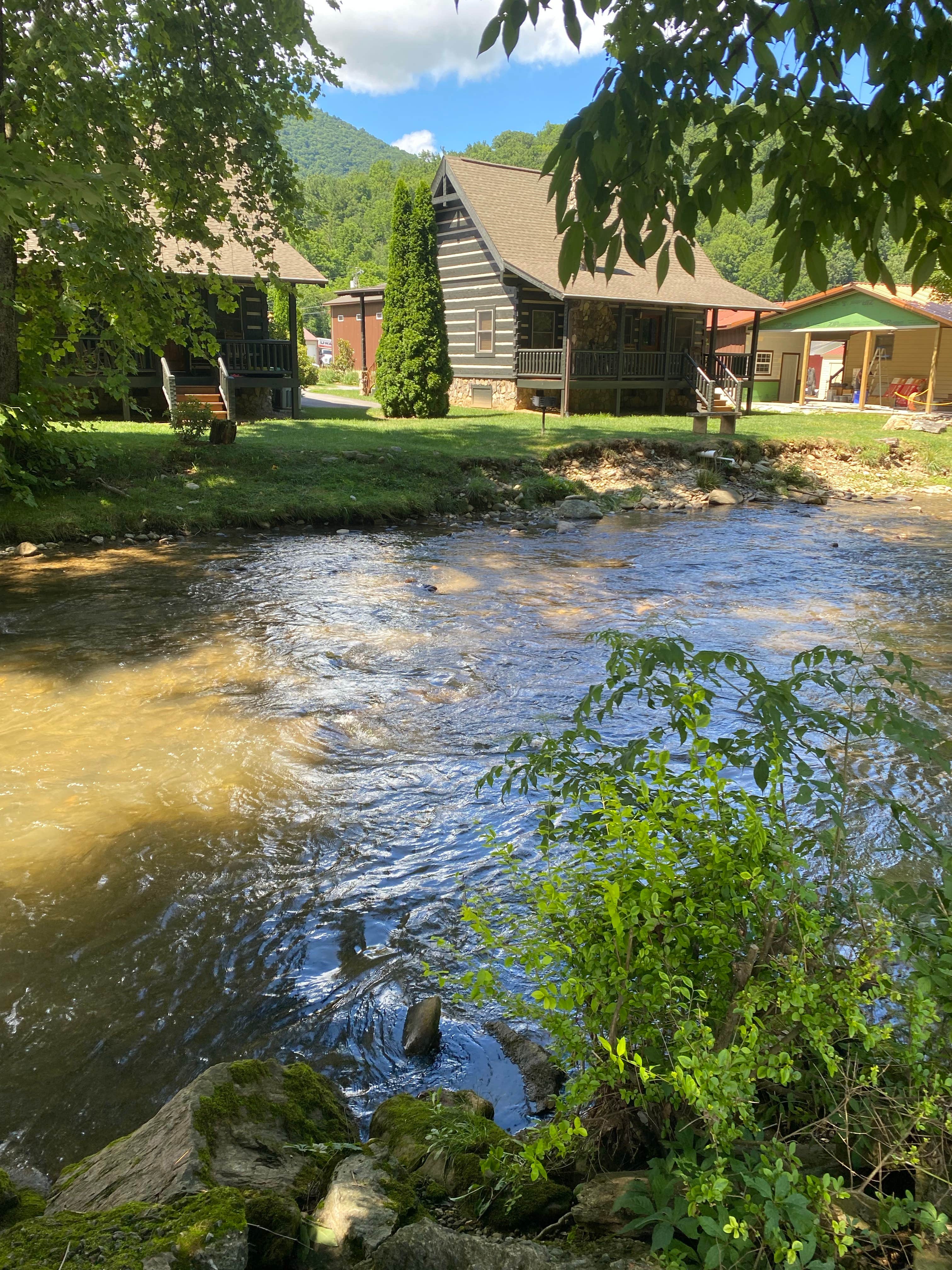 Sonya P.'s photo of a cabin at Stonebridge RV Resort near Lake Junaluska, NC