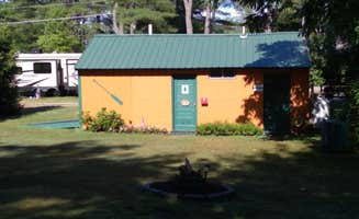 Kirsten J.'s photo of a cabin at Silver Lakes Park Campground near New London, NH