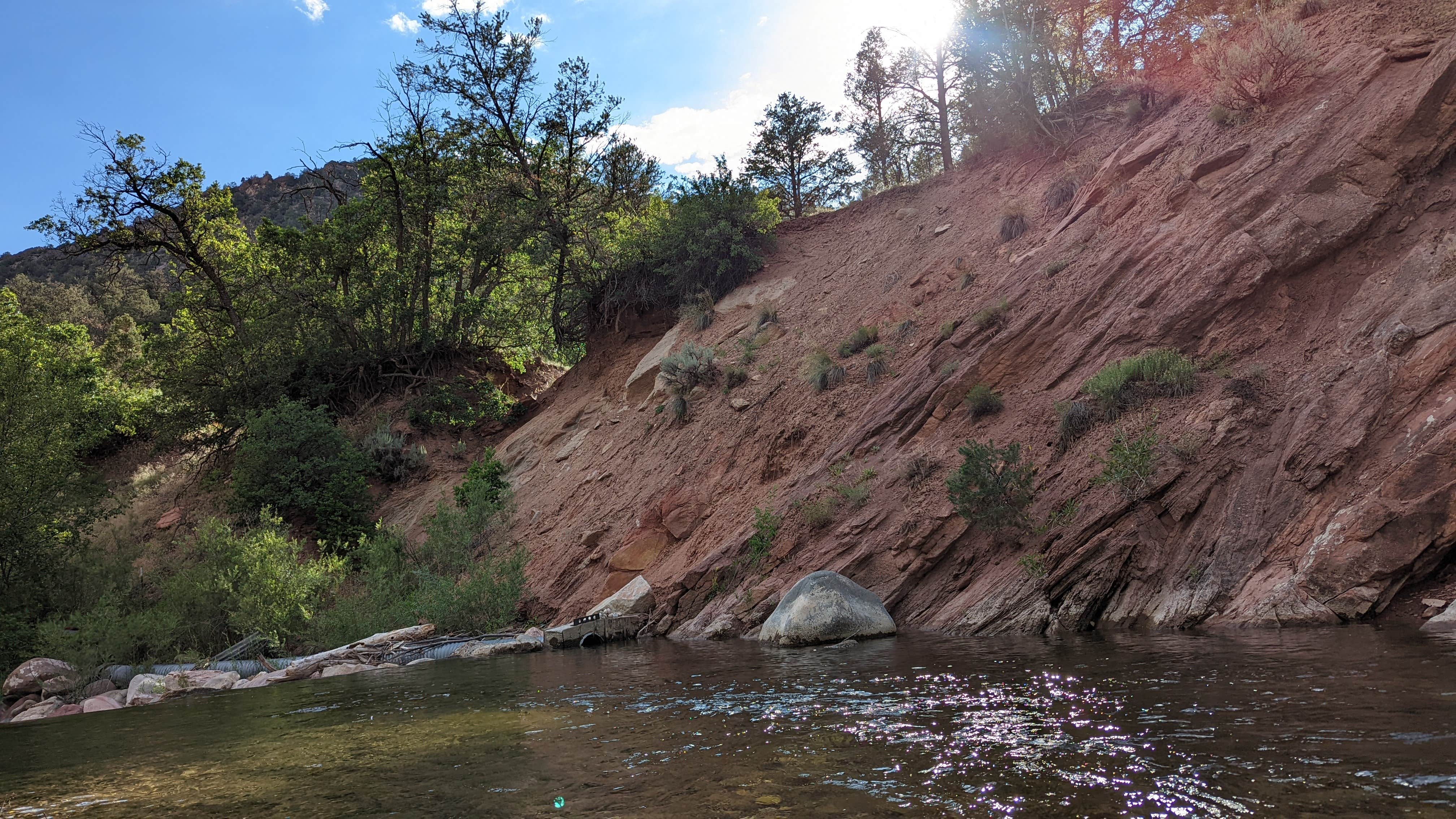 Camper-submitted photo at Elk Creek Campground near Rifle, CO