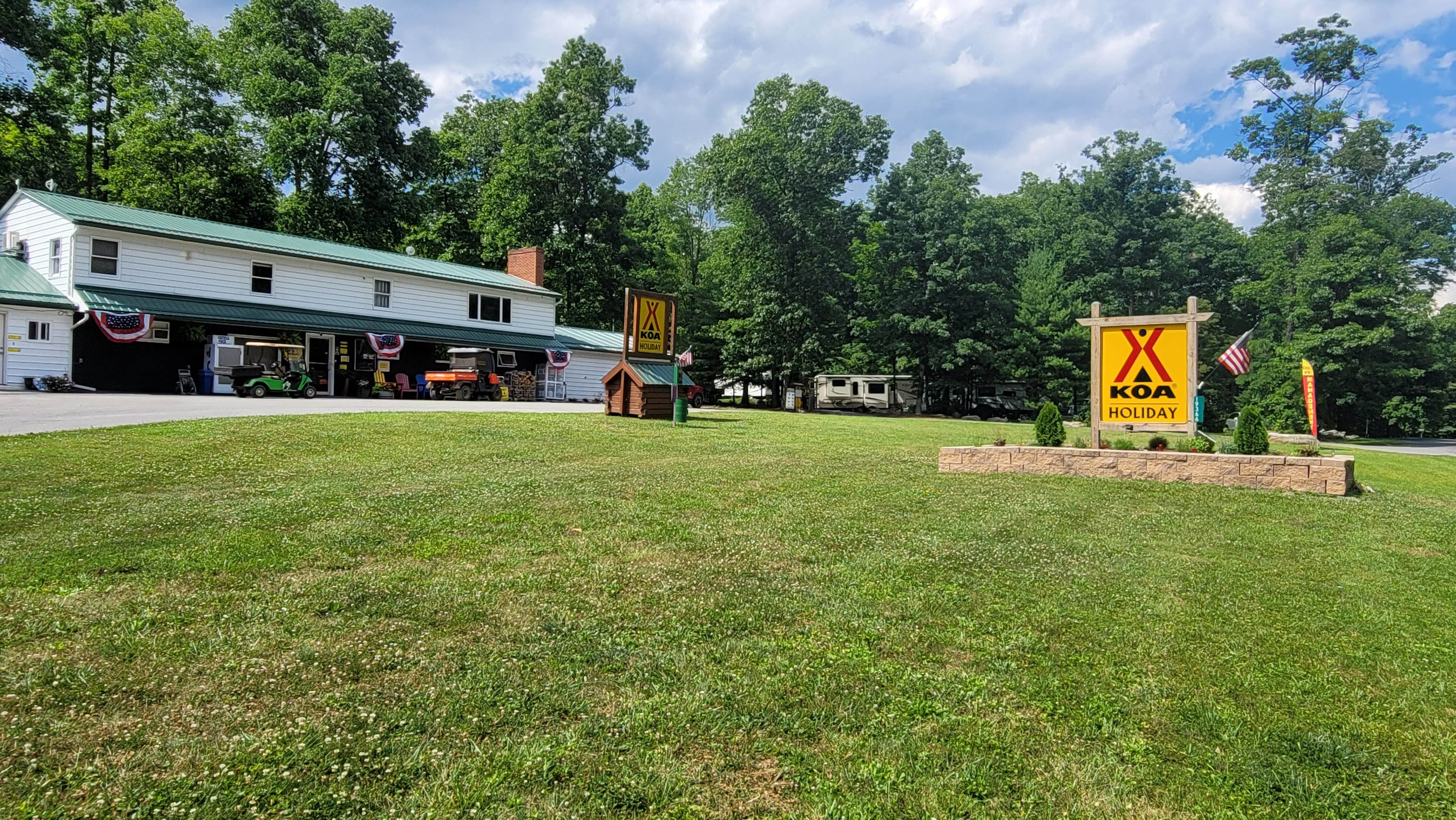 Camper-submitted photo at Raystown Lake / Saxton KOA at Four Seasons near Saxton, PA
