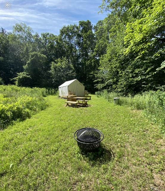 Camper-submitted photo at Chestnut Hill Farm Glamping Tents near Round Top, NY