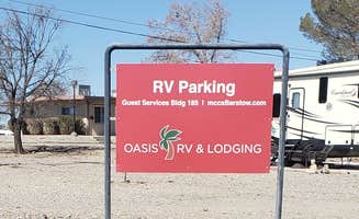 Craig & Linda  L.'s photo of rv camping at Military Park Barstow Marine Corps Logistics Base Oasis RV Park near Victorville, CA