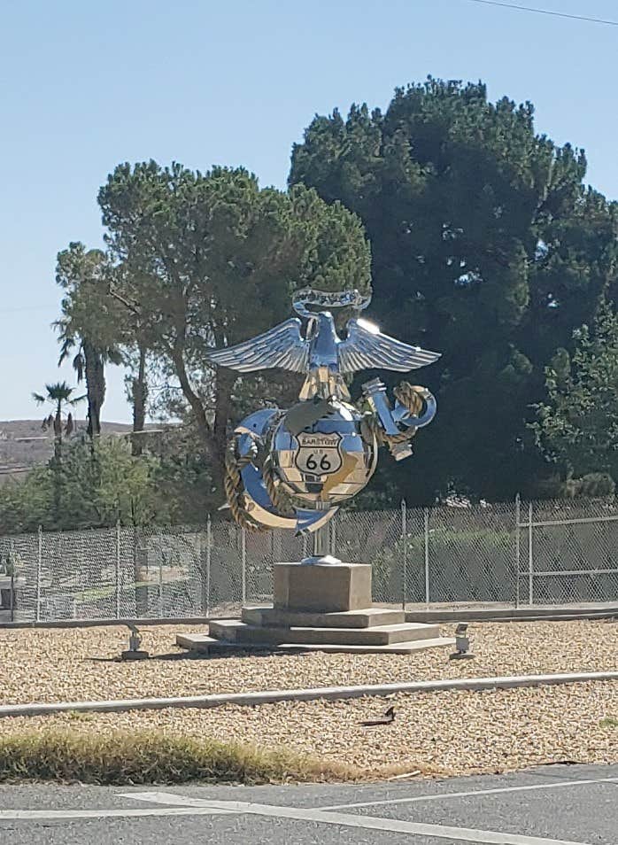 Camper-submitted photo at Military Park Barstow Marine Corps Logistics Base Oasis RV Park near Calico, CA