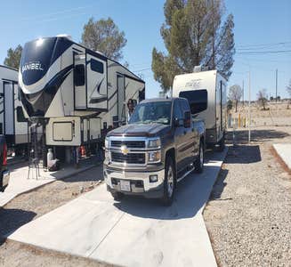 Camper-submitted photo from Military Park Barstow Marine Corps Logistics Base Oasis RV Park