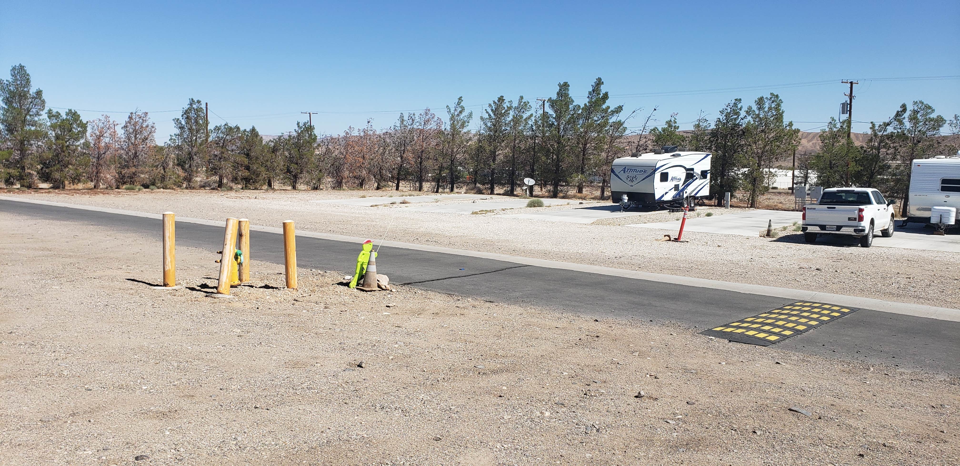 Camper-submitted photo at Military Park Barstow Marine Corps Logistics Base Oasis RV Park near Newberry Springs, CA
