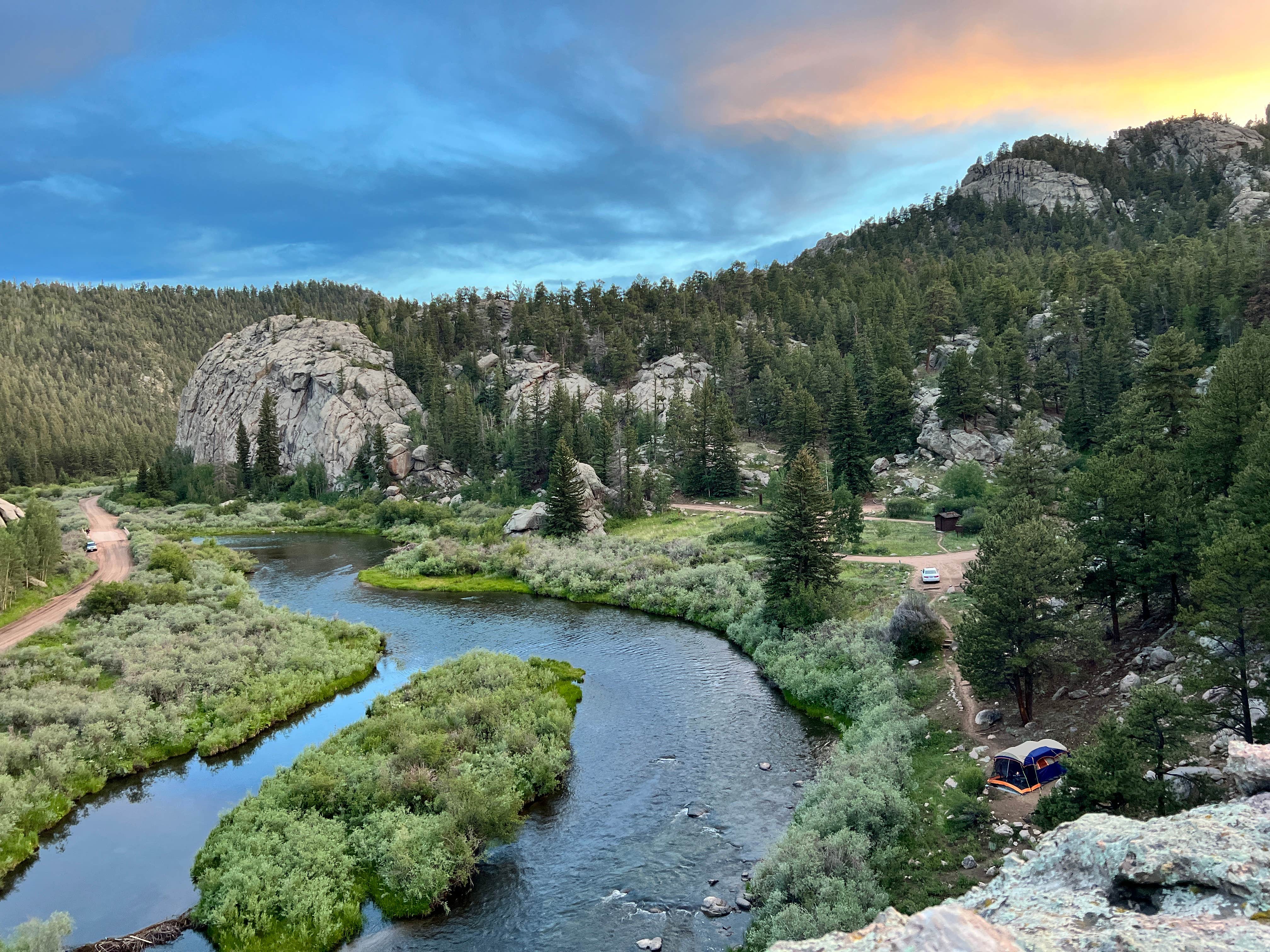 Camper-submitted photo at Cove Campground near Lake George, CO