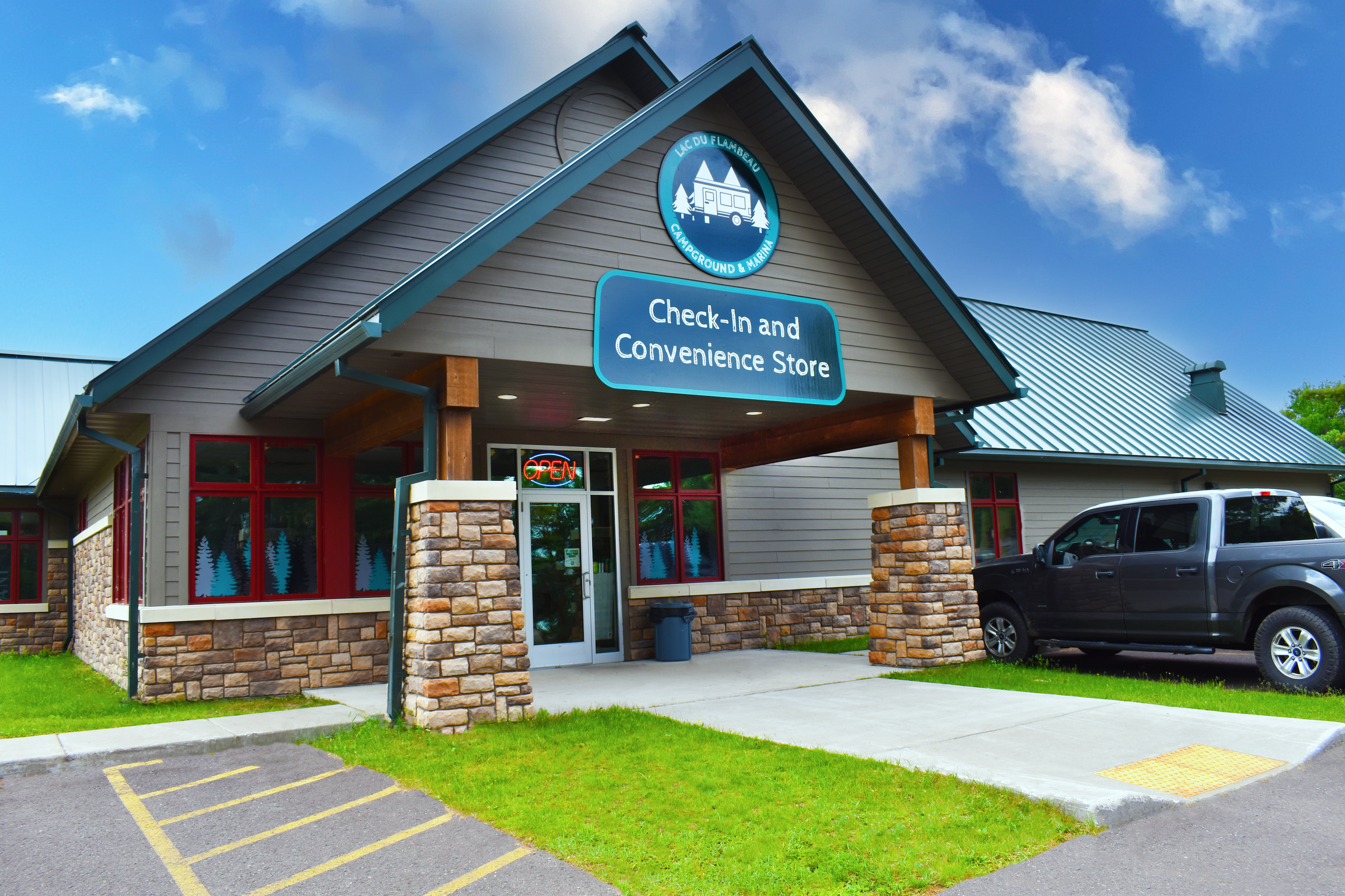 Camper-submitted photo at Lac du Flambeau Campground and Marina near Lac du Flambeau, WI