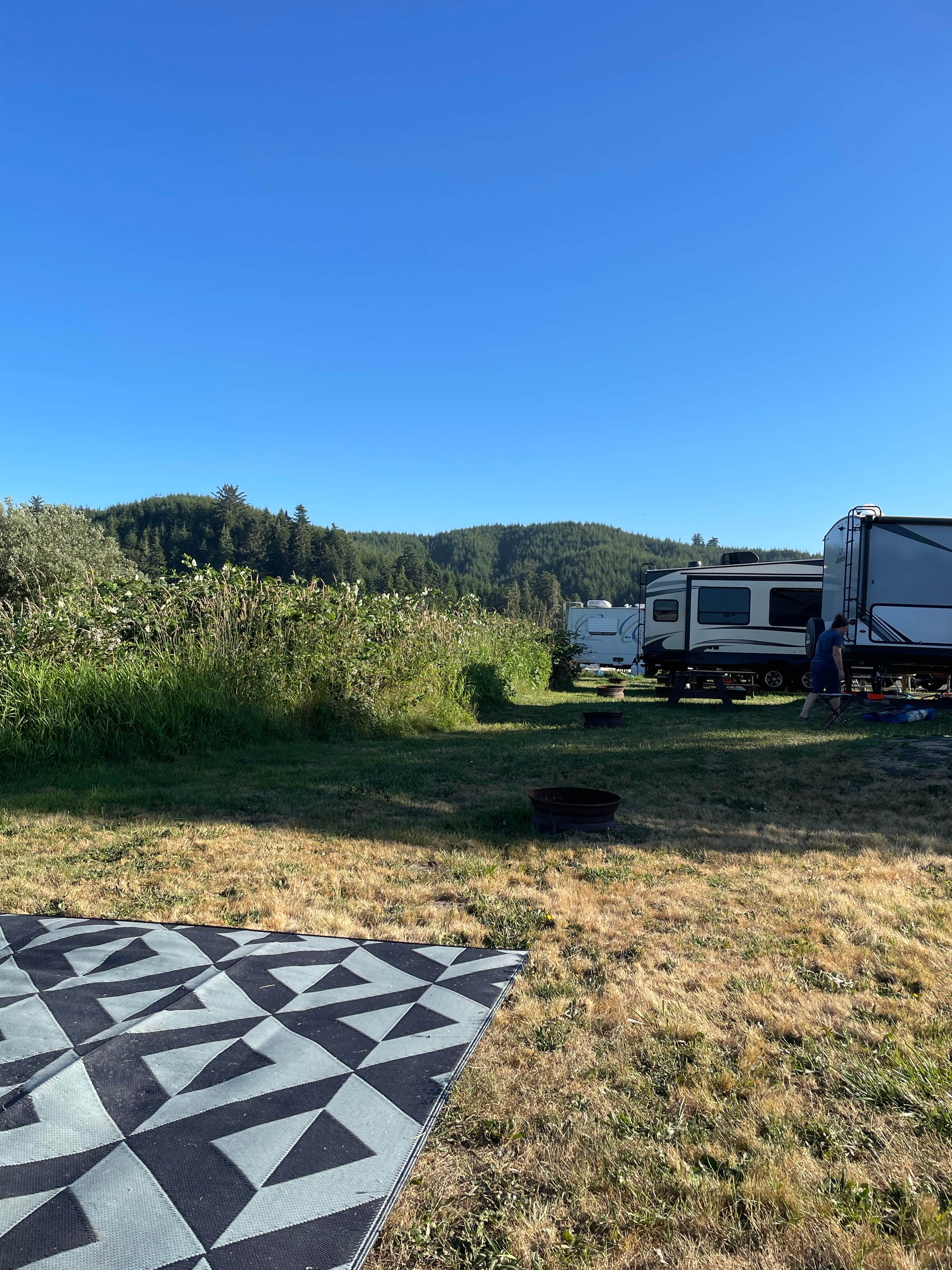 tracy's photo of rv camping at Osprey Point RV Resort near Florence, OR