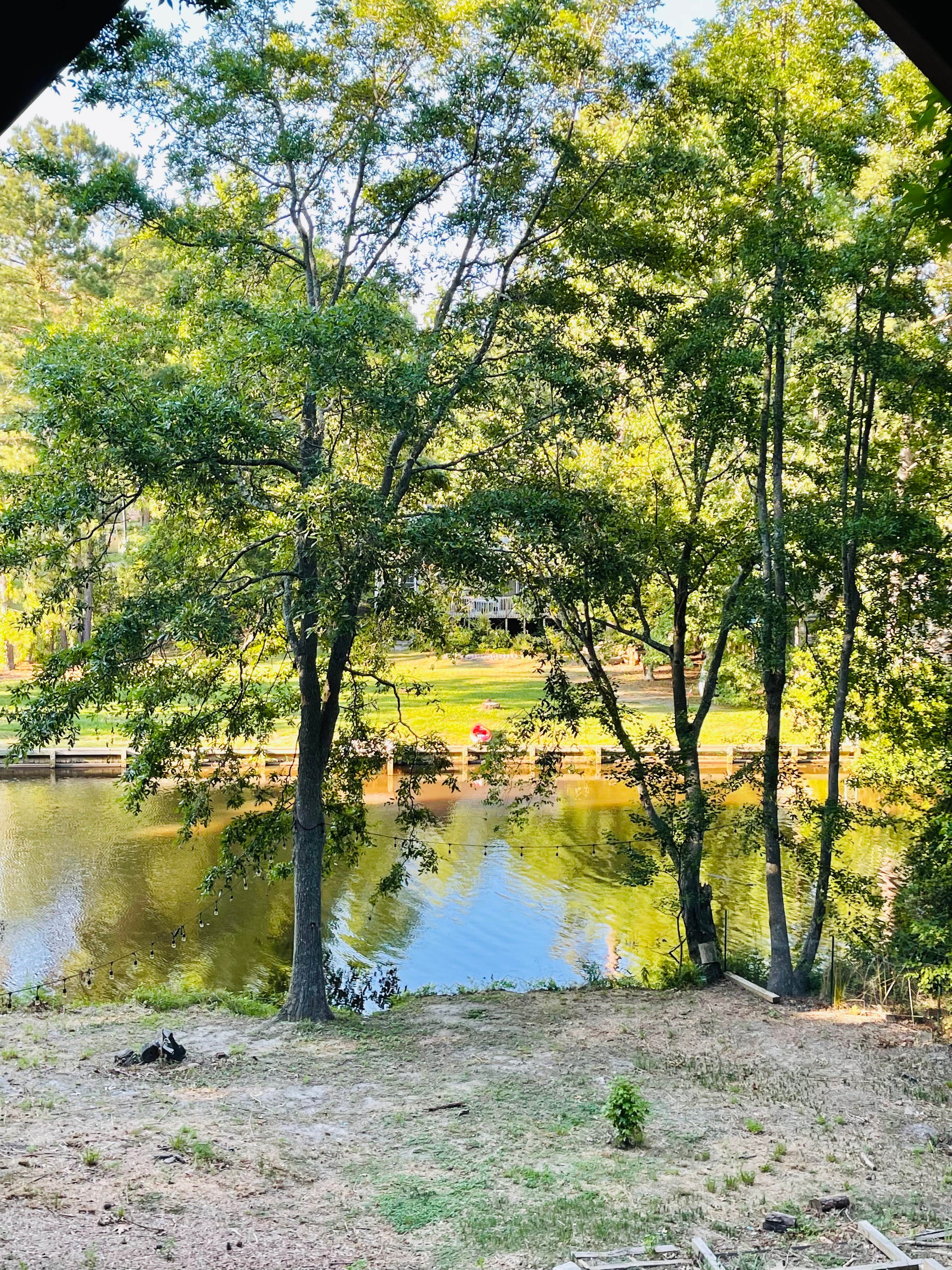 Camper-submitted photo at Blue Moon Lake House near Fayetteville, NC