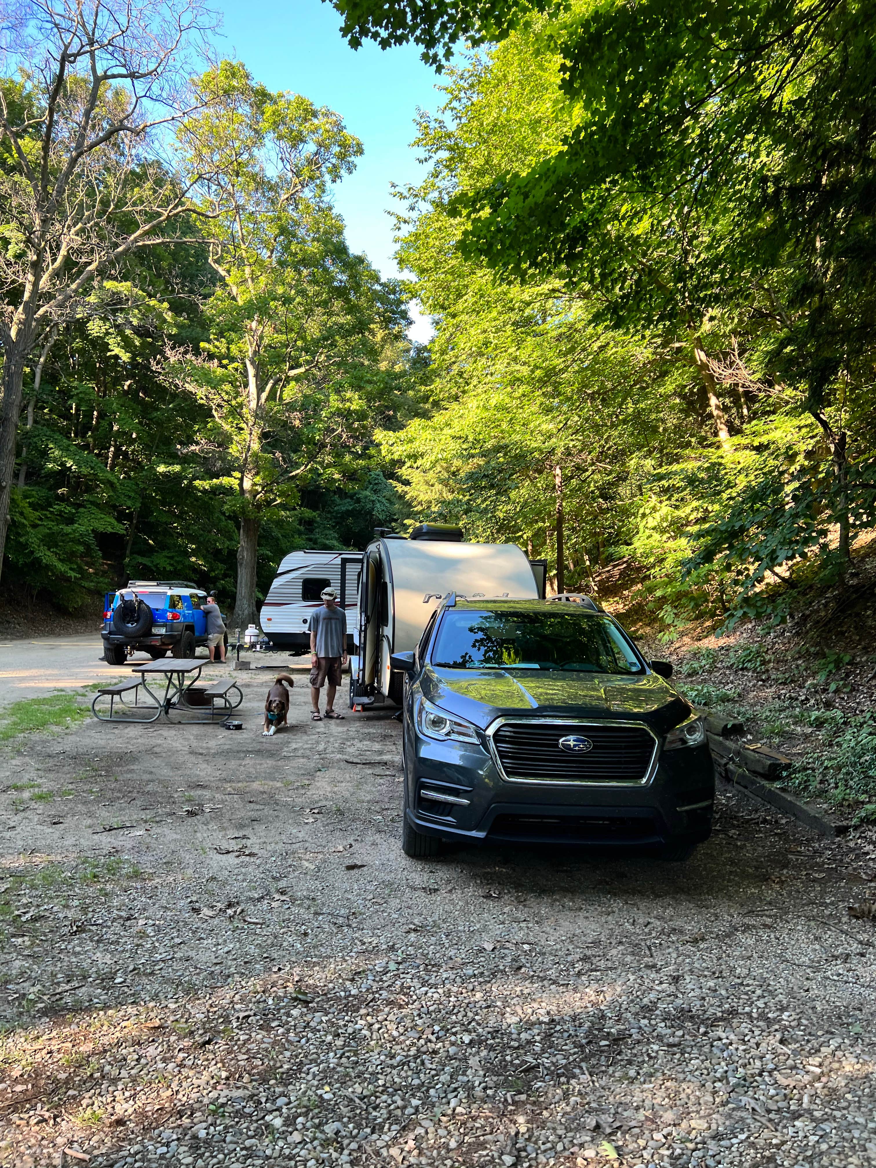 Cathleen's photo of rv camping at Weko Beach Campground near Three Oaks, MI