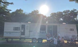Camping near Camp A While: Riverside Park, Sherman, Illinois