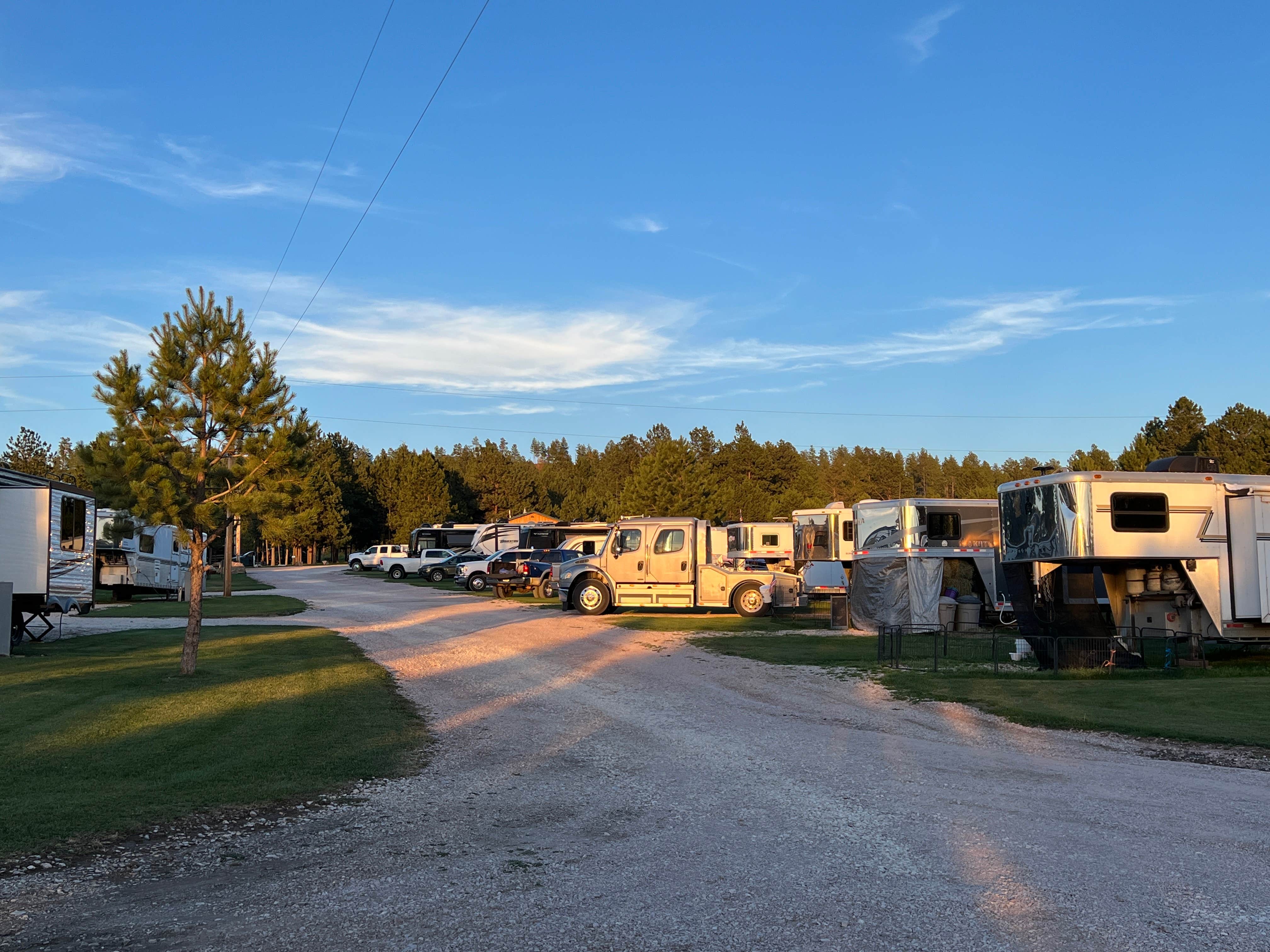 Susan & Kevin W.'s photo of rv camping at Broken Arrow Horse and RV Campground near Pringle, SD