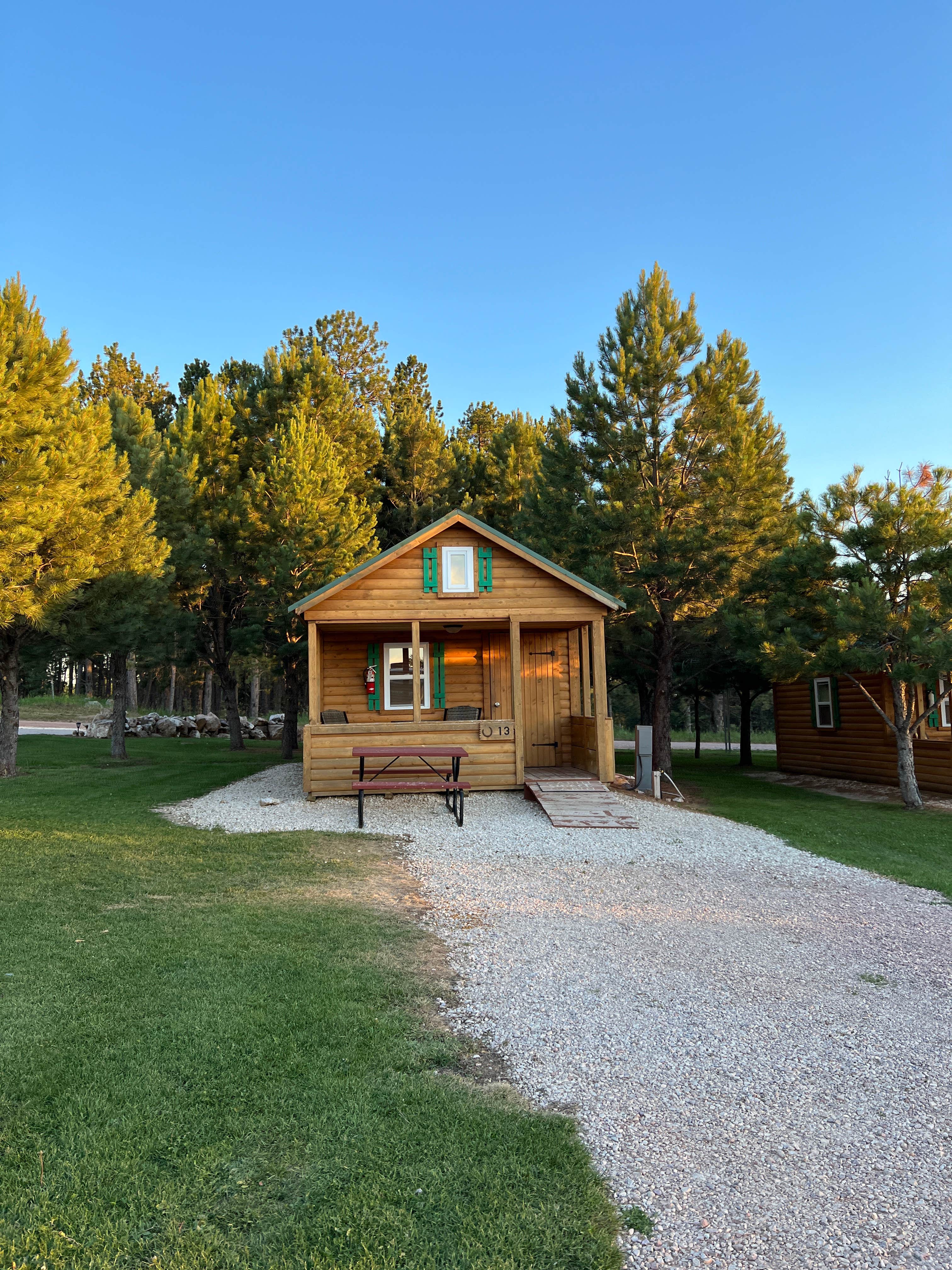 Susan & Kevin W.'s photo of a cabin at Broken Arrow Horse and RV Campground near Wind Cave National Park