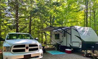 Camping near Kinsman Pond Shelter: Maple Haven Campground, North Woodstock, New Hampshire